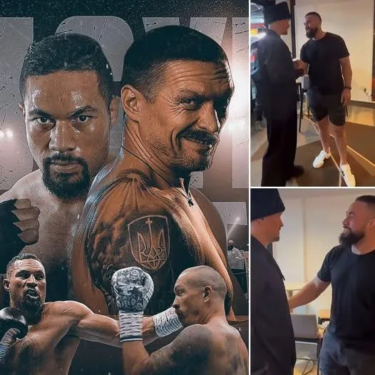 Cover Image for Un respect absolu – Mais Usyk et Parker le savent tous les deux : le combat pourrait bientôt arriver !
