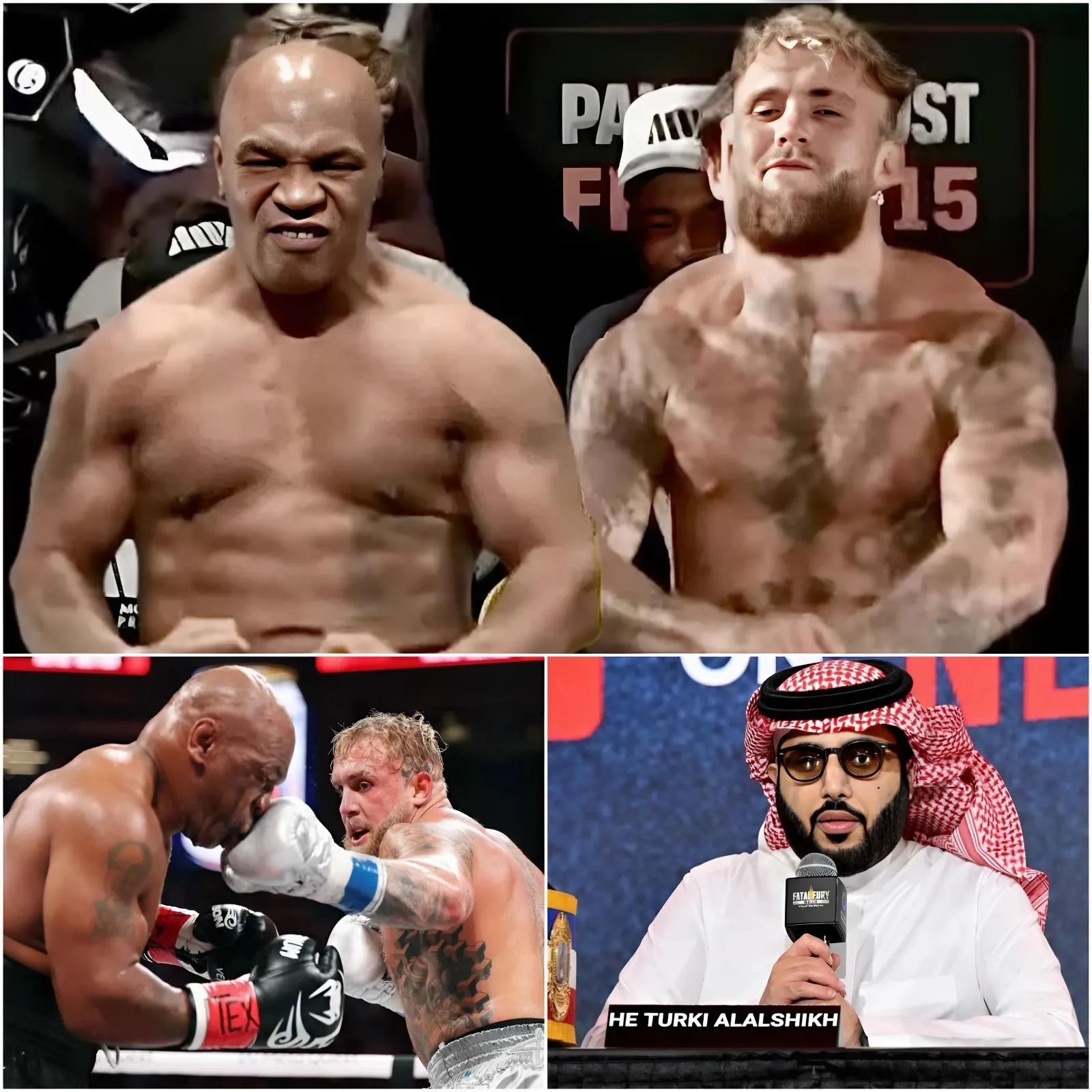 Cover Image for OFFICIAL: Mike Tyson and Jake Paul have agreed to a rematch proposed by Turki Alalshikh with a record-breaking $700 million purse, sending shockwaves through the boxing world as the fight schedule has just been unveiled – “there’s no time left to prepare”!