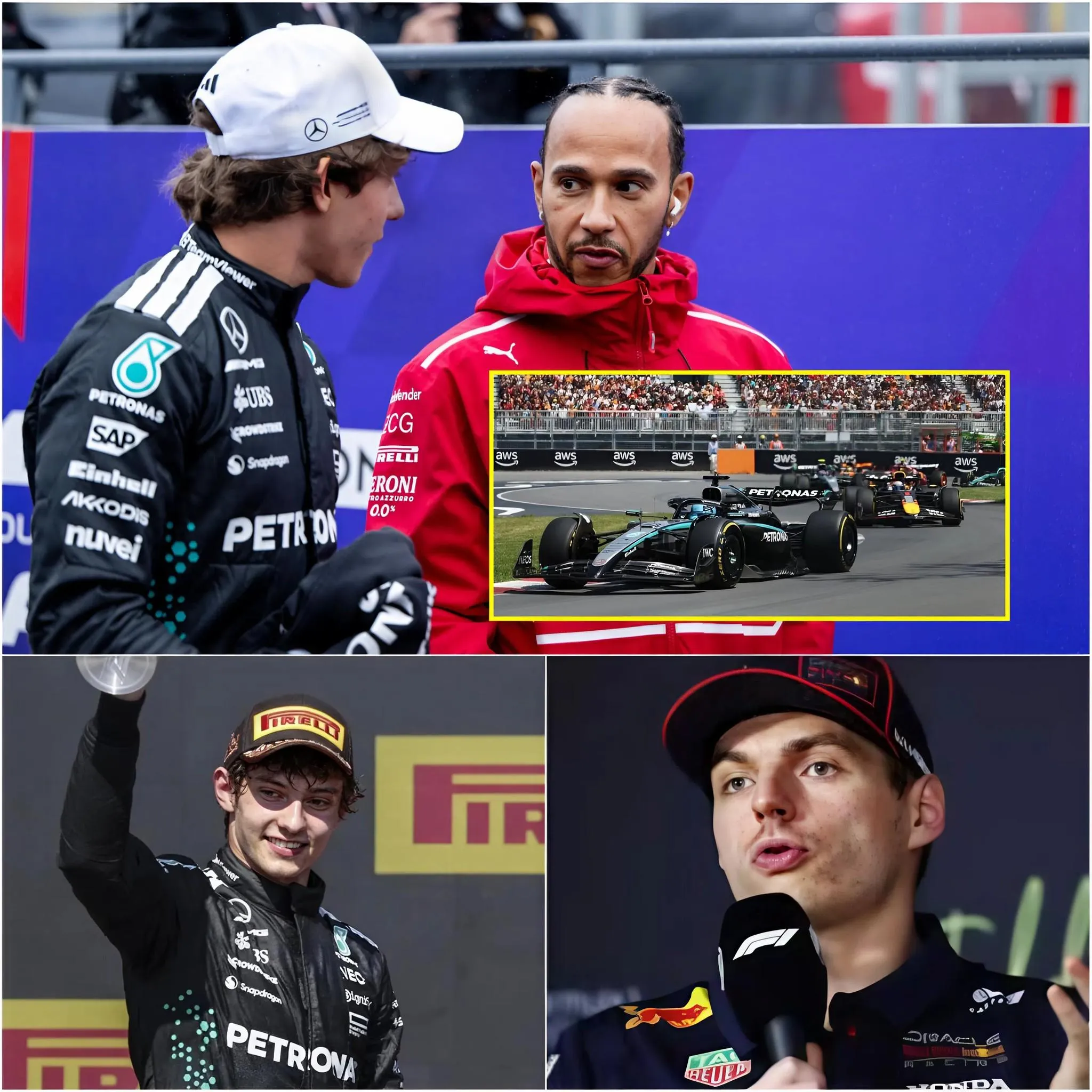 Cover Image for Lewis Hamilton deed onlangs een krachtige uitspraak over Kimi Antonelli: “Antonelli zal de prestaties en het niveau van Verstappen overtreffen.” Na het horen van het nieuws reageerde Verstappen bescheiden op Lewis Hamilton met vijf zinnen die iedereen verrasten
