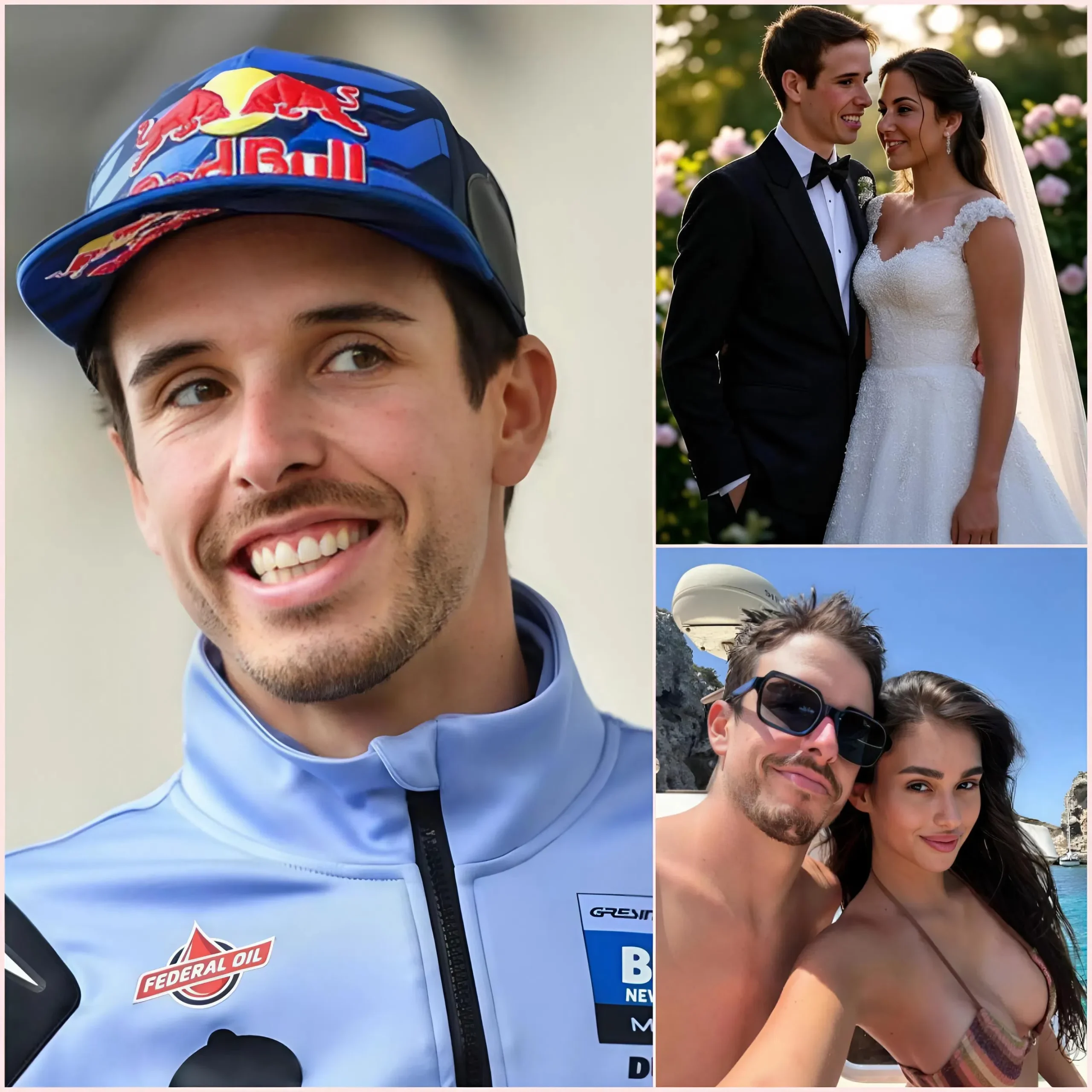 Cover Image for EXCLUSIVA: Alex Márquez y su novia Gabriela Guzmán celebraron una boda secreta con los medios cuando la lista de invitados era de solo 12 personas. El último personaje sorprendió a todos los que lo vieron 👇👇