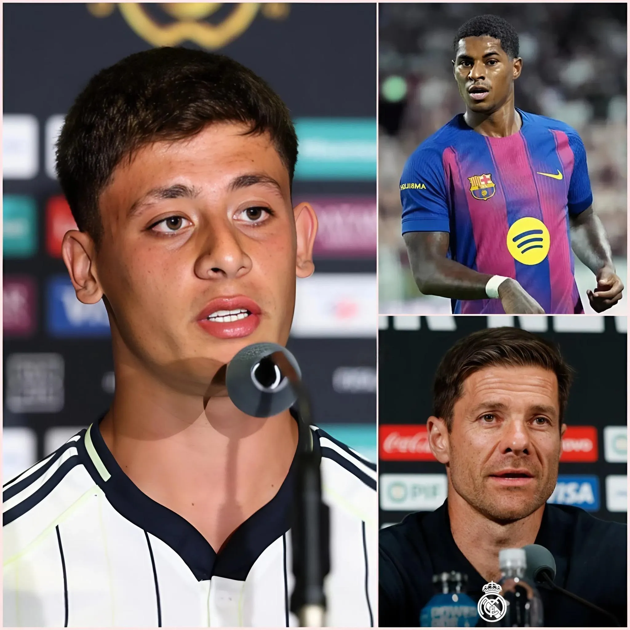 Cover Image for Rashford, Barselona’ya gelir gelmez Arda Güler ve teknik direktör Xabi Alonso’dan sert bir 9 kelimelik TEST aldı ve önümüzdeki LaLiga sezonu fazlasıyla heyecanlı hale geldi!