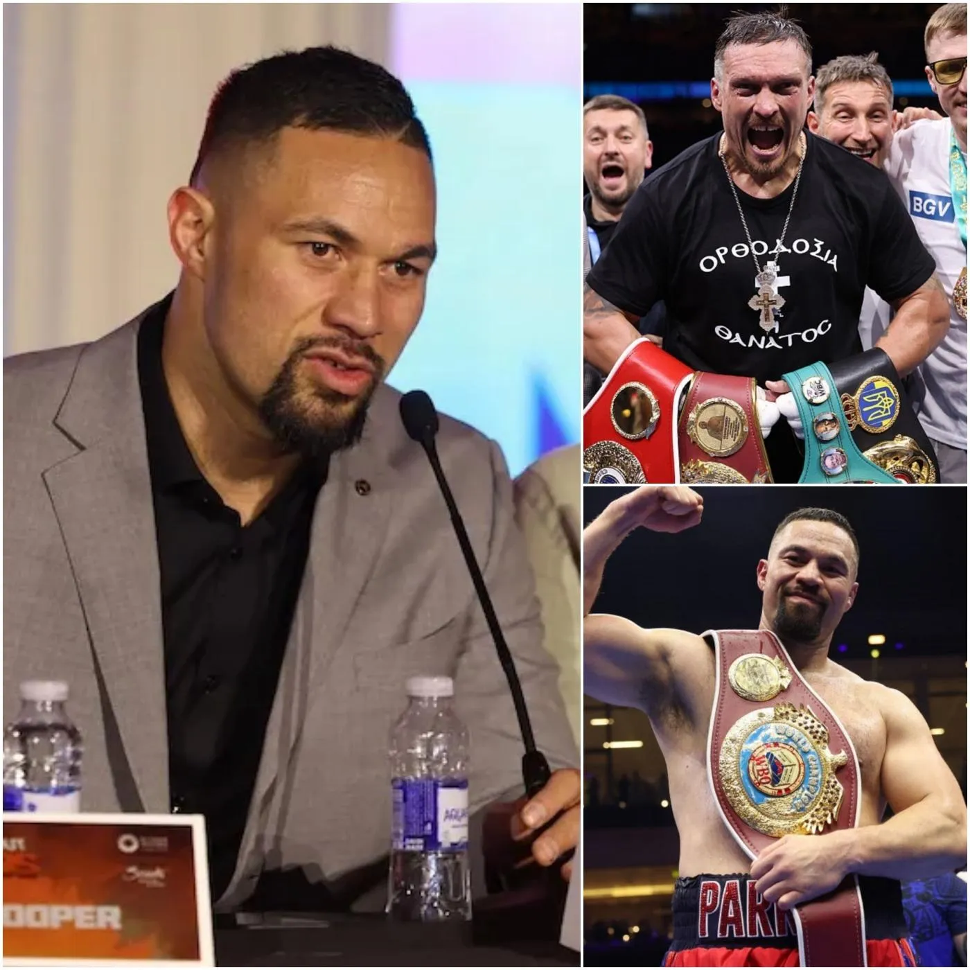 Cover Image for Joseph Parker a accusé l’équipe d’Usyk de l’avoir « esquivé » en ne répondant pas : « Montrez votre pouvoir »