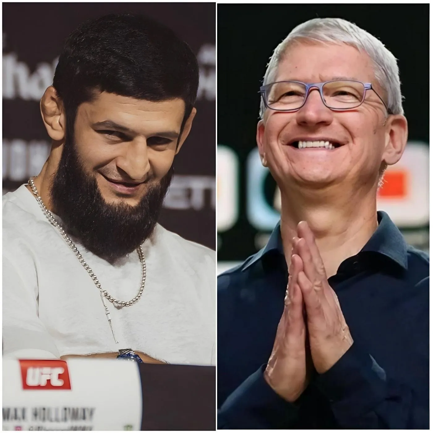 Cover Image for 🔴BREAKING NEWS: Famous LGBT Billionaire Tim Cook Offers UFC Star Khamzat Chimaev a $199 Million Contract, On the Condition He Appears in an LGBT Support Ad at Every Event He Competes In. In Response, Chimaev Sent a Single Phrase That Stunned the Sports World.