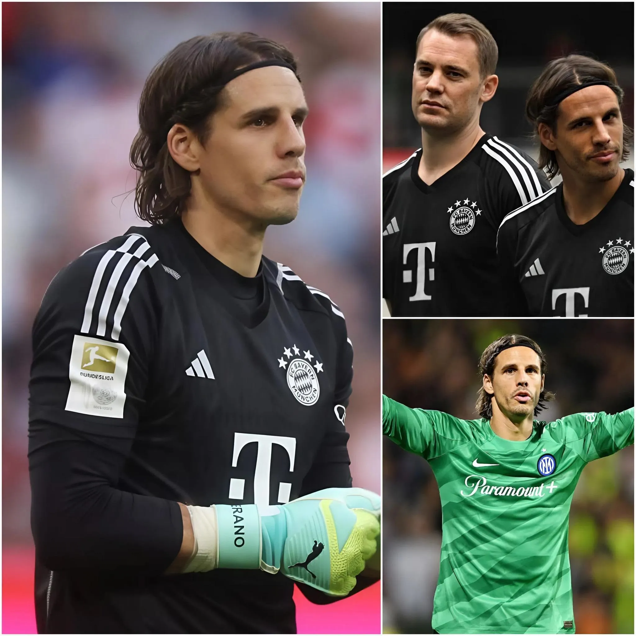 Cover Image for Il portiere dell’Inter, Yann Sommer, rivela il PERIODO PIÙ DIFFICILE della sua carriera. «NON POSSO DIMENTICARE CIÒ CHE È SUCCESSO AL BAYERN MONACO…» – Il portiere svizzero ha criticato apertamente il Bayern per averlo trattato in modo ingiusto quando vestiva la maglia dei bavaresi.