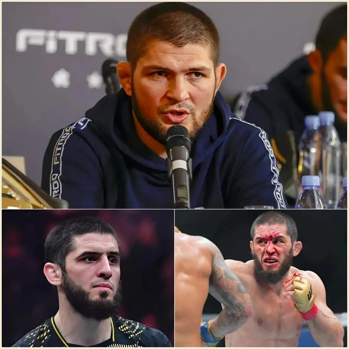Cover Image for Khabib Nurmagomedov shocked the UFC world when he spoke out about Islam Makhachev: “What is happening to Islam Makhachev is a crime against UFC. How can anyone be so cruel and abandon a 33-year-old guy who is carrying the weight of Russia on his shoulders?” Khabib Nurmagomedov also issued a 12-word warning that stunned the UFC world, sparking a fierce debate. The person criticized responded after five minutes…