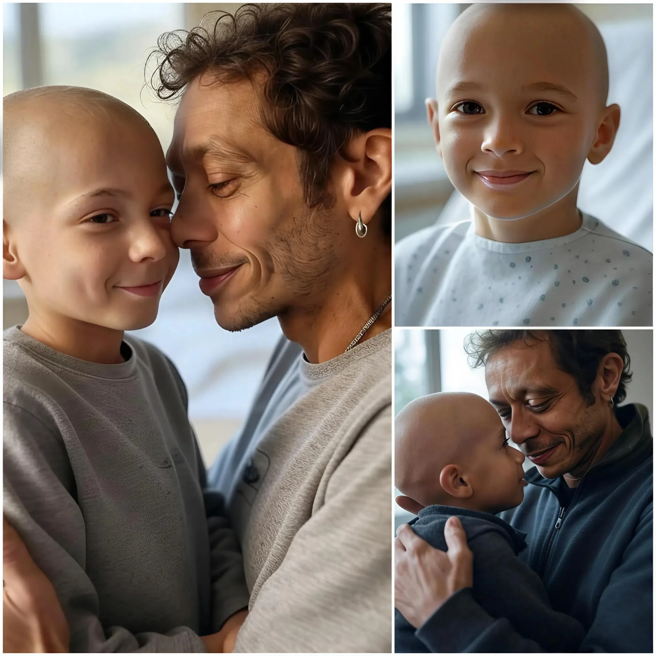 Cover Image for 🔴Un bambino di 7 anni che lotta contro un tumore maligno al cervello ha espresso il suo ultimo desiderio: chiamare il suo eroe, Valentino Rossi. Ma quello che ha fatto Valentino Rossi è stato più di una semplice telefonata; è stato qualcosa di molto più grande, e sia l’ospedale che la sua famiglia sono rimasti sbalorditi! Scopri di più nei commenti👇👇