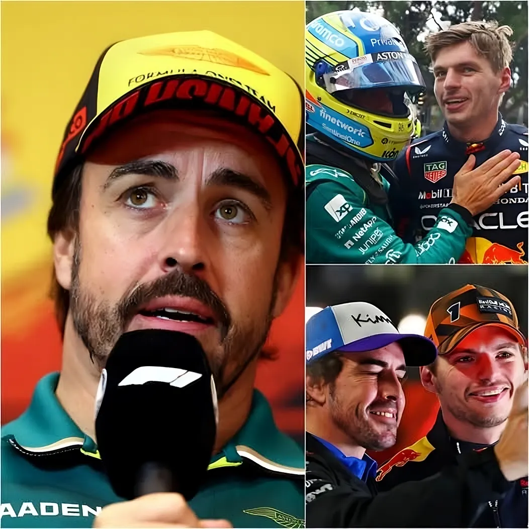 Cover Image for ❤️GOED NIEUWS: Max Verstappen onttroerde de wereld met zijn stille boodschap aan Fernando Alonso op de verjaardag van de legendarische coureur. “Niemand heeft me ooit zo goed behandeld”, deelde Alonso besproken.