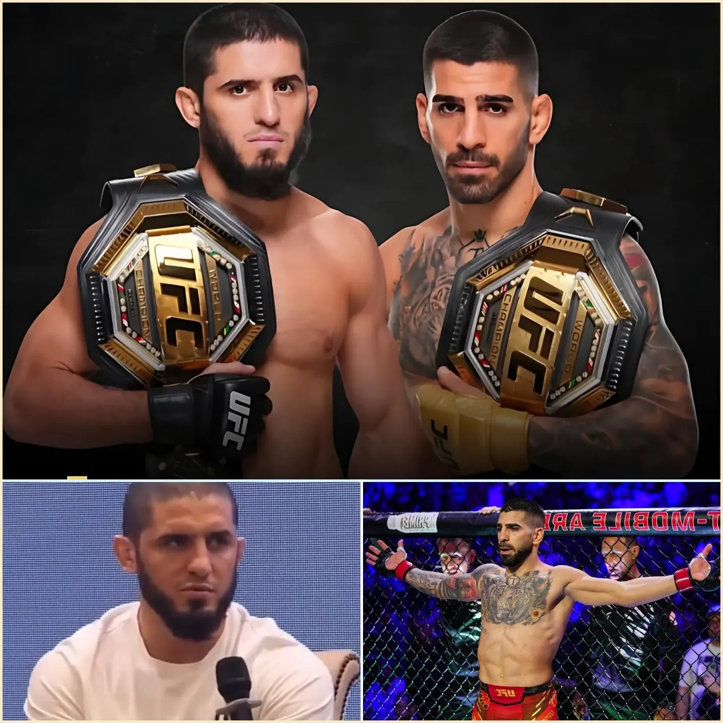 Cover Image for “Quit Dodging” — Makhachev Pressures Topuria to Face Real Competition