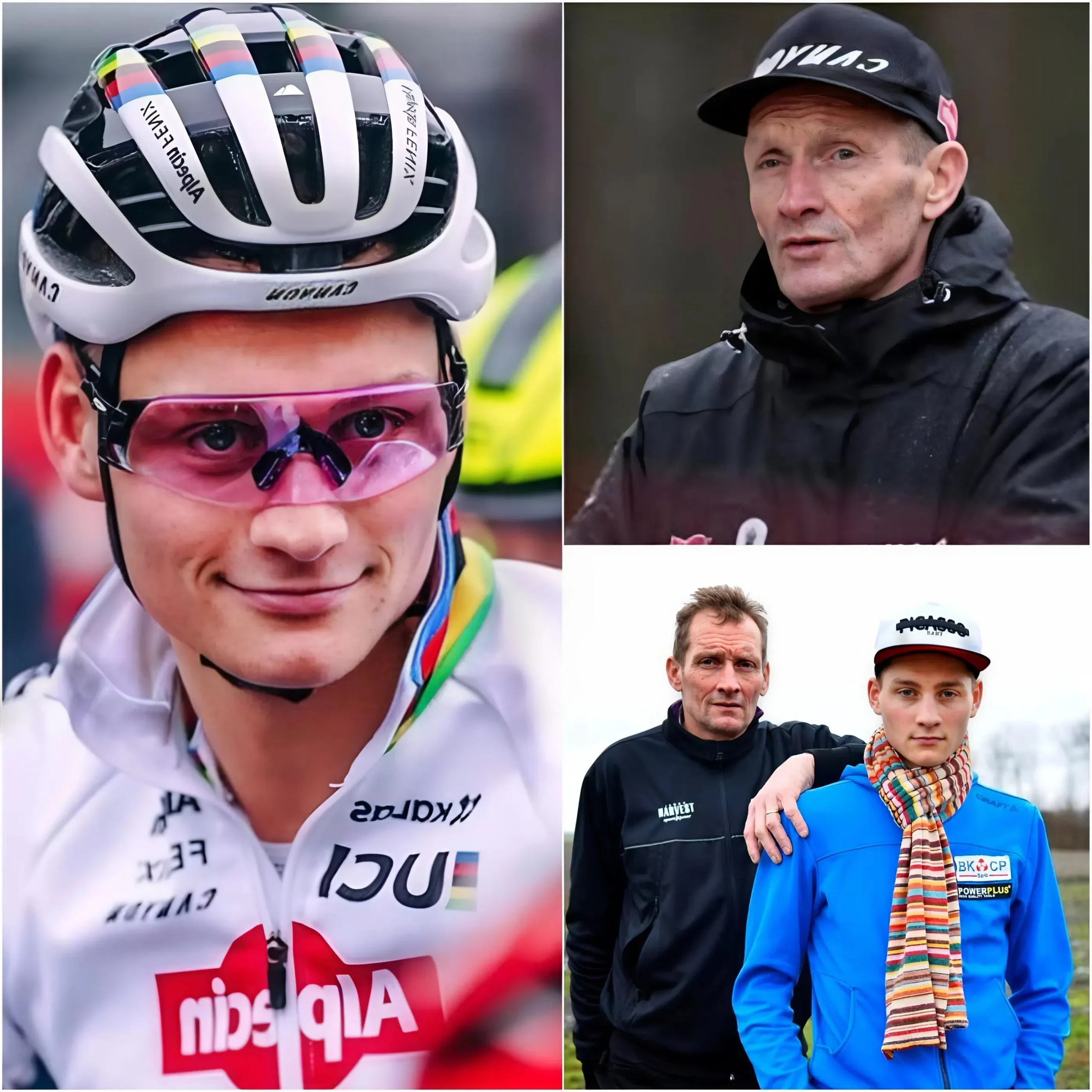 Cover Image for Adrie van der Poel deelde dat hij vanaf jonge leeftijd streng was voor Mathieu, zodat zijn zoon uitmuntend zou worden: “Ik weet dat er momenten waren dat hij boos op zijn vader was, maar ik ben gelukkig dat ik hem zie opgroeien…” De laatste boodschap die hij daarna aan Mathieu stuurde, raakte de online gemeenschap diep.