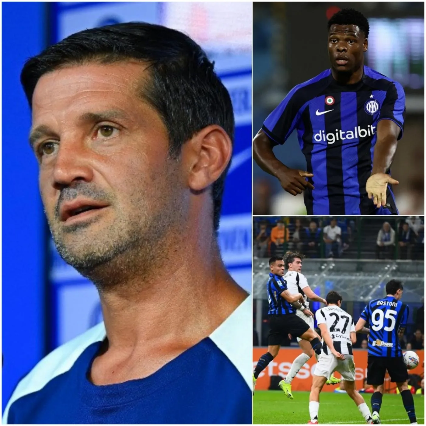 Cover Image for “Mi pento di averlo fatto giocare oggi. Un grande errore che potrebbe rendere questa l’ULTIMA VOLTA che lo vediamo indossare la maglia dell’Inter!” 🚨🚨 L’allenatore Chivu è furioso dopo aver assistito a una prestazione così deludente dell’asso che ha causato la pesante sconfitta dell’Inter contro la Juventus. Non solo ha criticato apertamente le sue capacità in campo, ma ha anche lanciato un avvertimento chiaro: “PREPARATI A CERCARE UN NUOVO CLUB!” Un verdetto scioccante che ha lasciato di stucco sia lo spogliatoio sia i tifosi…