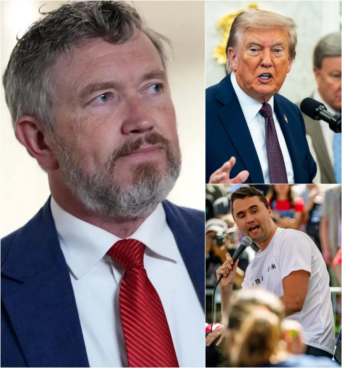 Cover Image for Congressman Thomas Massie DEMANDS President Trump stop inciting after shocking assassination of Charlie Kirk; Trump’s response leaves Massie speechless.