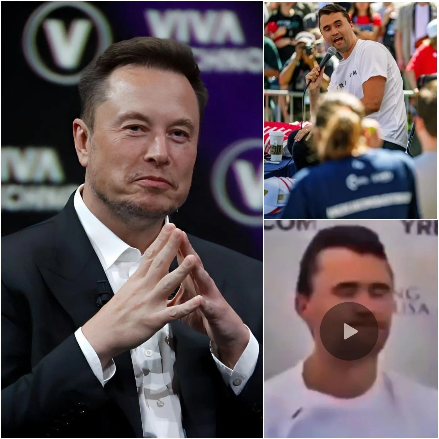 Cover Image for “Video” Elon Musk suddenly posted a new slow-motion video showing the bullet ricocheting off the bulletproof vest worn by Charlie Kirk and hitting him in the neck, and he made a shocking statement to the authorities.