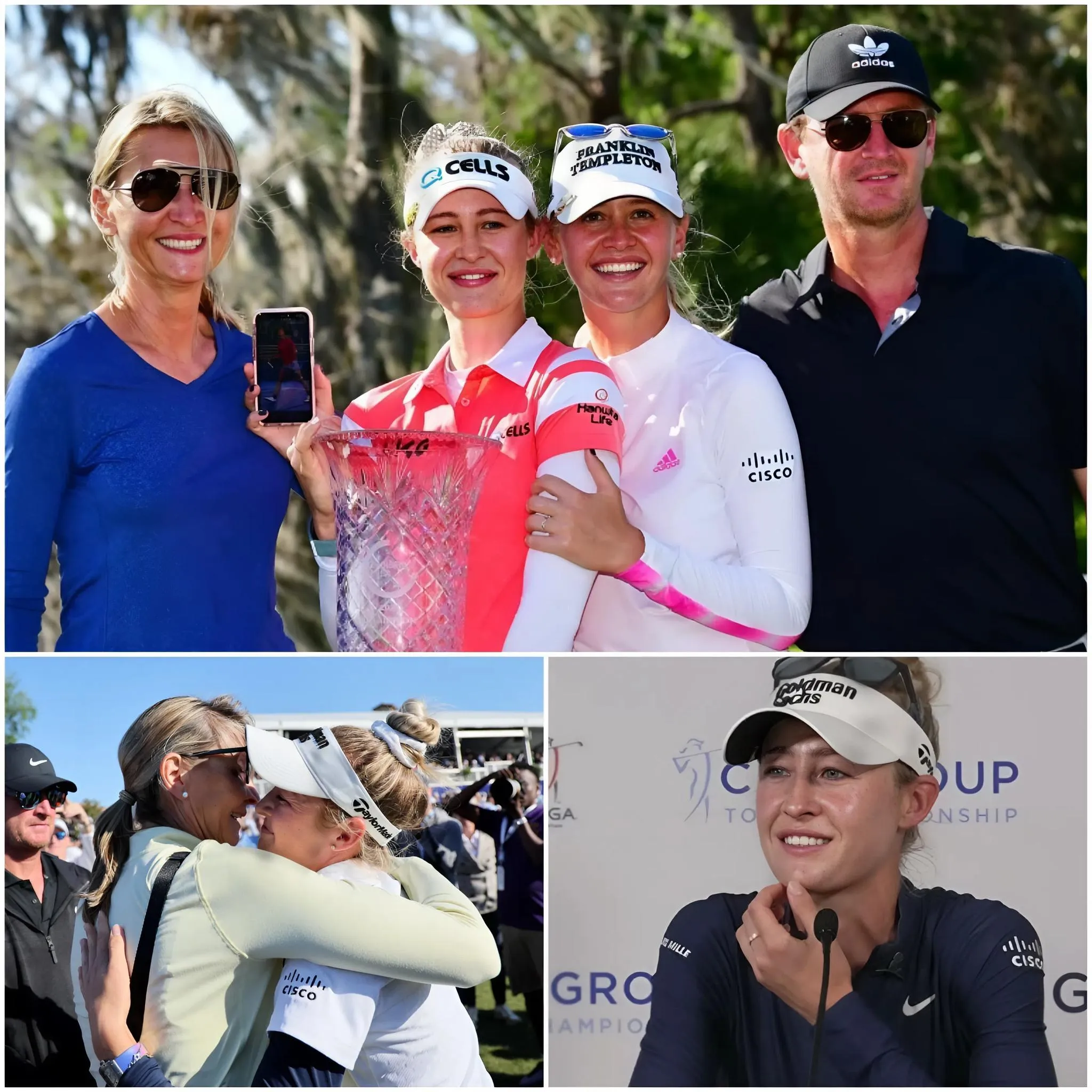 Cover Image for Nelly Korda shares about her mother’s quiet strength, prompting fans to comment: “Everyone deserves a mom like that.” Here are her heartfelt words to her mother before taking part in a major year-end tournament that brought everyone to tears!