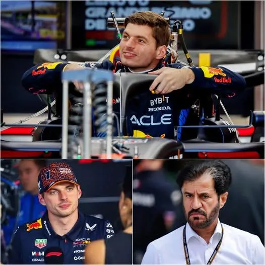 Cover Image for 5 minuten geleden: Verstappen heeft een schokkende verklaring van tien woorden vrijgegeven nadat de president van de Fia Mohammed Ben Sulayem Red Bull in de rechtbank had aangeklaagd en dreigde zijn overwinning in de Italiaanse huisarts te verwijderen. De reactie van de wereldkampioen met vier rek werd geaccepteerd met overweldigende steun door fans.