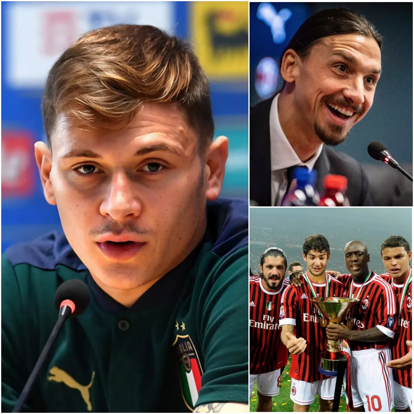 Cover Image for “L’INTER È LA SQUADRA NUMERO 1 IN ITALIA.” Barella ha rilasciato una dichiarazione arrogante e provocatoria che ha lasciato sbalordita tutta la comunità calcistica italiana. Ma prima che potesse alzare il capo con orgoglio, Zlatan Ibrahimovic ha risposto con sette parole gelide che hanno lasciato la stella dell’Inter completamente senza parole.