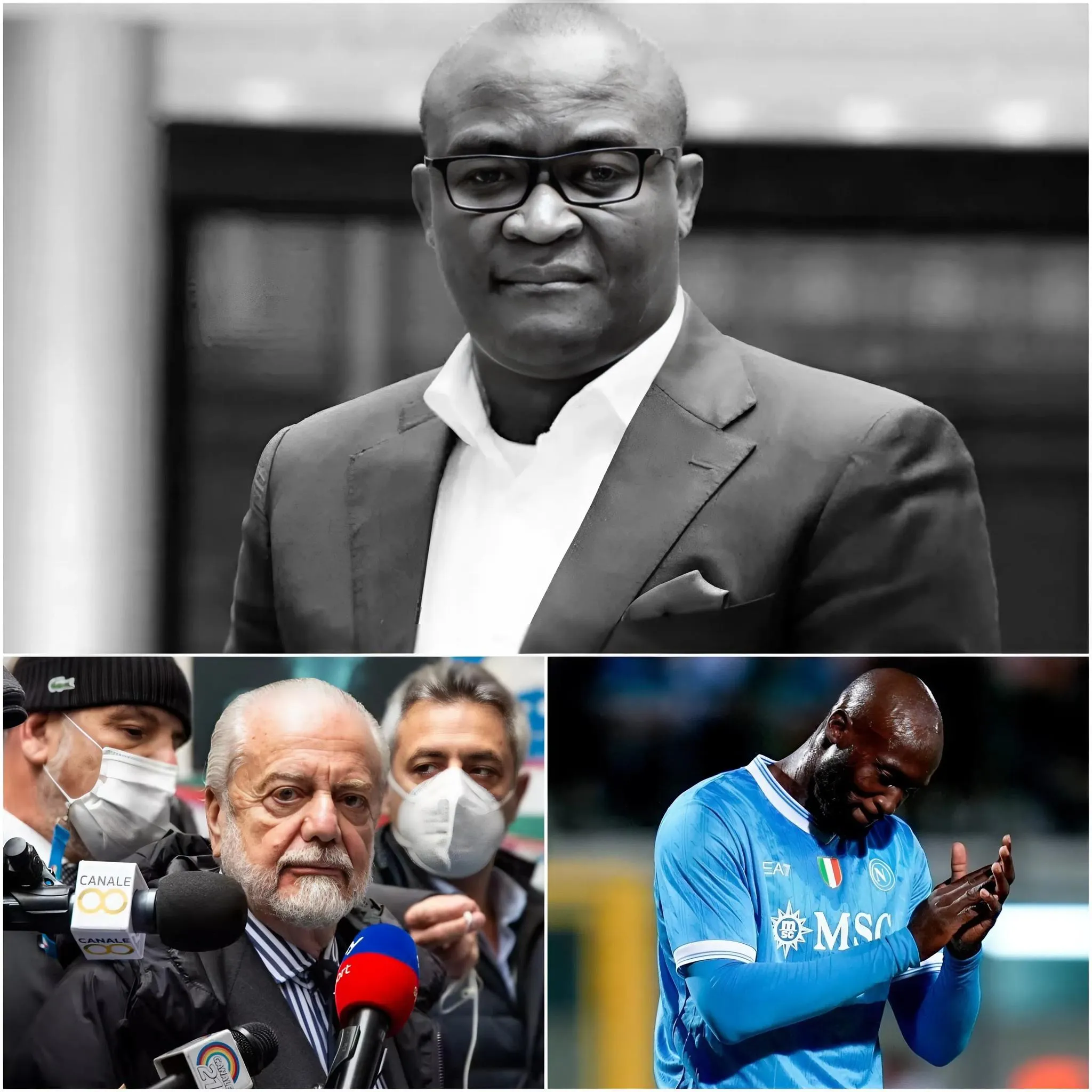 Cover Image for Il Napoli compie un gesto di grande nobiltà: il club ha inviato a Lukaku un **DONO SPECIALE DI CORDOGLIO** dopo la recente scomparsa del padre dell’attaccante belga. Lo stesso presidente De Laurentiis ha fatto recapitare un messaggio di 9 parole che ha profondamente commosso Lukaku fino alle lacrime…