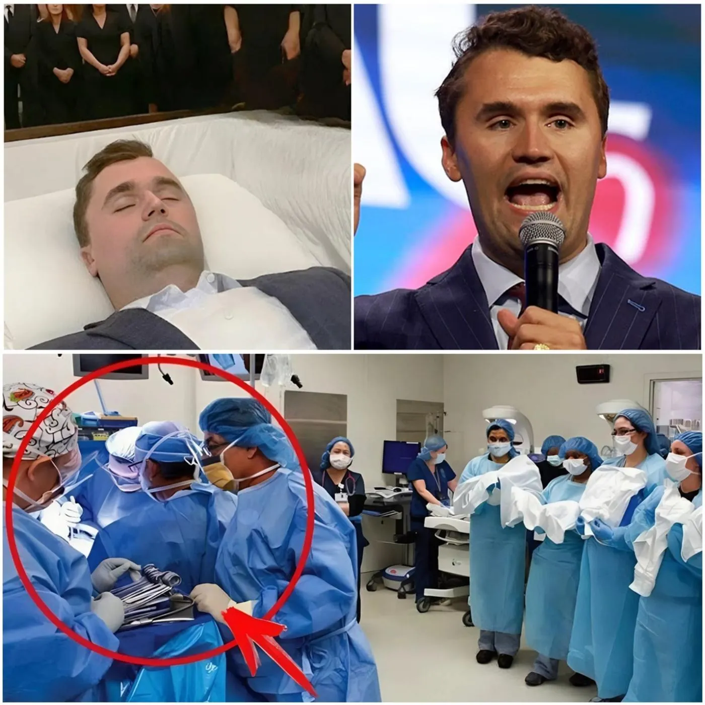 Cover Image for Un medico ha appena rischiato tutta la sua carriera per mostrare al mondo la verità sulla morte di Charlie Kirk. Sono state rilasciate le immagini finali e non censurate della sala di emergenza, che catturano un momento che le autorità non avrebbero mai voluto che il pubblico vedesse. I suoi ultimi secondi sono stati pieni di una chiarezza inquietante e di un tentativo disperato di trasmettere un messaggio che è stato soppresso per settimane. Questo non è solo un video; potrebbe essere la chiave per un oscuro segreto.