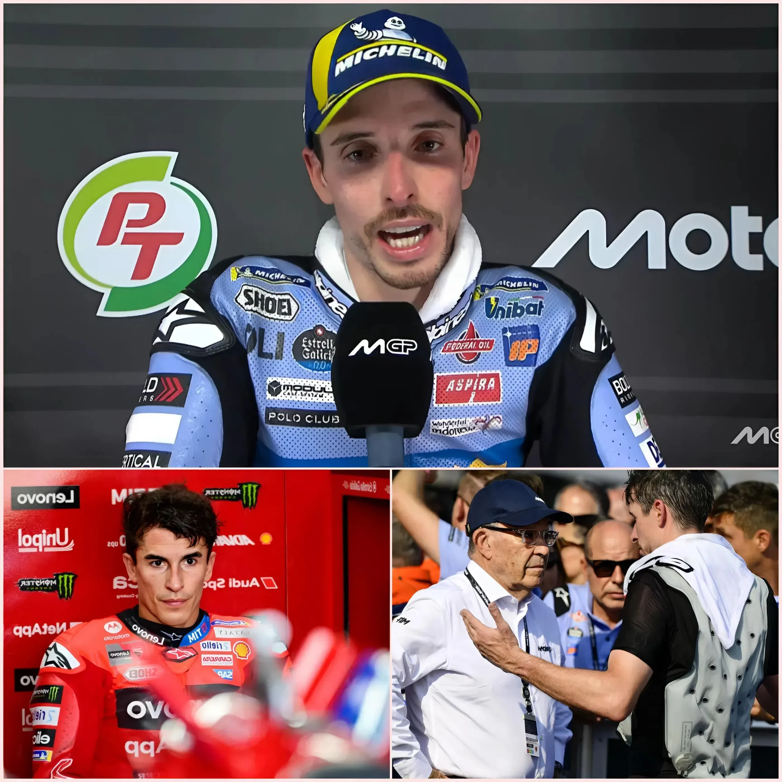 Cover Image for “MY BROTHER WAS ROBBED OF A VICTORY” Alex Marquez shocked after the Indonesian GP with his statement asking the FIM to impose a penalty on the rider who caused the accident with Marc Marquez. Just 5 minutes later, a surprising announcement was made 👇👇
