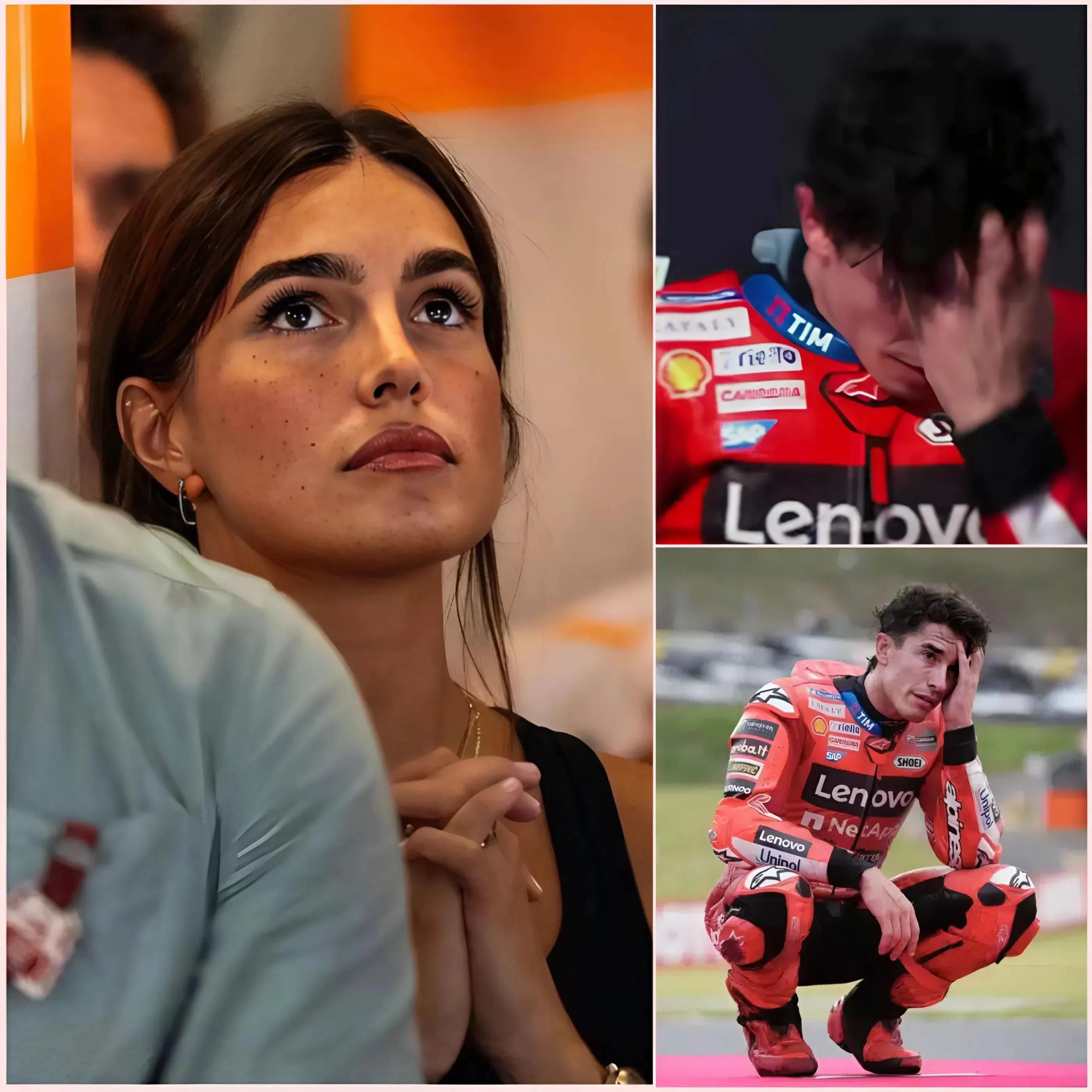 Cover Image for “IL EST EN TRÈS FORT CHOC MENTAL” La petite amie de Marc Marquez, Gemma Pinto, vient de faire une révélation choquante qui a surpris tout le monde du MotoGP lorsque l’état mental de Marc Marquez était instable après ce qui s’est passé au GP d’Indonésie.