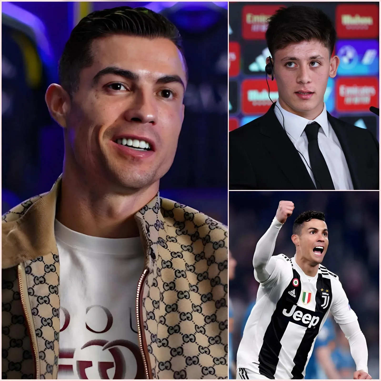 Cover Image for “IL REAL MADRID NON POTRÀ MAI SUPERARE IL LIVELLO DELLA JUVENTUS”. La controversa dichiarazione di Cristiano Ronaldo ha scatenato scalpore sui social media. Tuttavia, tutto è esploso con la fredda risposta di Arda Güler, di sole sette parole, che ha sorpreso tutti.