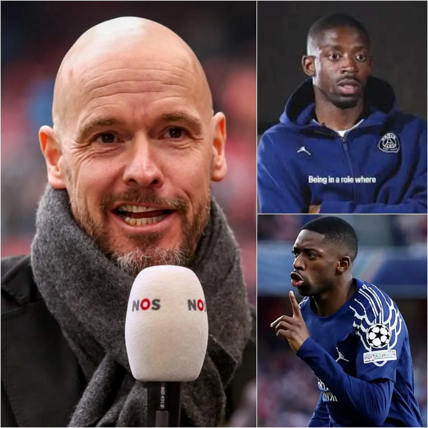 Cover Image for L’ex-entraîneur de Bayer Leverkusen, Erik Ten Hag, a déclaré que le PSG actuel ne pouvait pas être comparé à Leverkusen, affirmant que le système qu’il avait laissé à Leverkusen était considéré comme le meilleur système au monde en ce moment. De plus, il a souligné que les joueurs du PSG étaient trop médiocres, et que leurs titres et victoires provenaient principalement de l’argent et des relations. En réponse, Ousmane Dembélé a pris la parole pour répondre, mettant Ten Hag dans l’embarras devant les médias