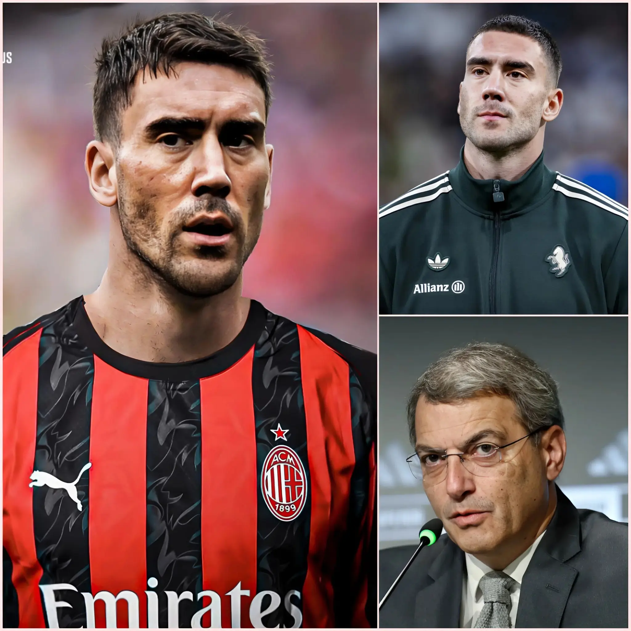 Cover Image for Dusan Vlahovic ha fatto infuriare i tifosi della Juventus con il messaggio del Milan sui social media, in mezzo alle voci di mercato. Immediatamente, il presidente Comolli non ha esitato a dare il GIUDIZIO FINALE per questo giocatore.