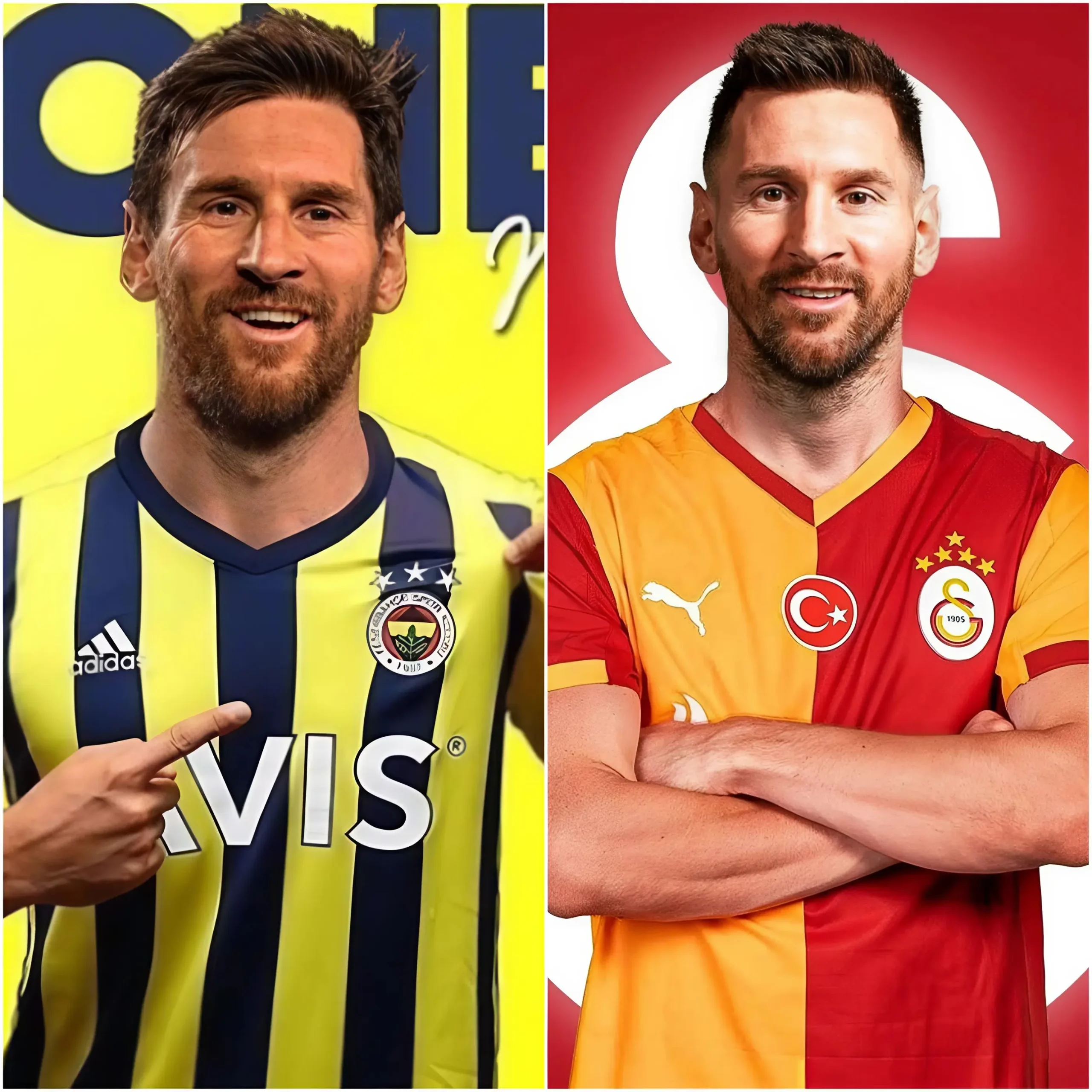 Cover Image for Fenerbahçe, Galatasaray ile Messi’nin imzasını kapma yarışına rekor kıran bir sözleşmeyle katılıyor. Üstelik Arjantinli yıldızın, Galatasaray’ı reddedip Fenerbahçe’ye gelmesi halinde sadece ona özel bir ayrıcalık sunulacak. Ancak Galatasaray, aynı şehirdeki rakibinin bu hamlesini engellemek için şaşırtıcı bir karşı hamle yaptı… Detaylar aşağıda 👇