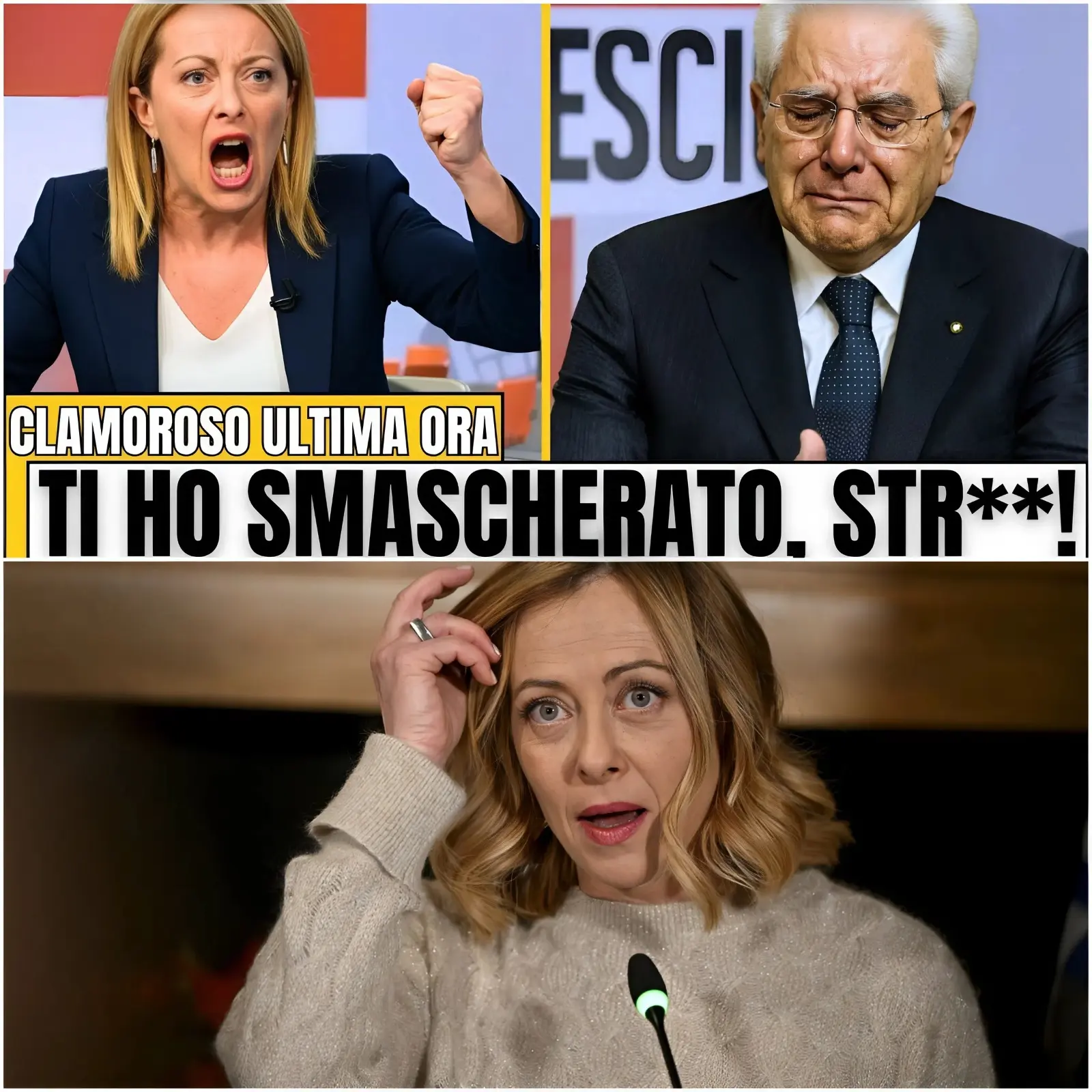 Cover Image for GIORGIA MELONI FURIOSA SMASCHERA IL PIANO CONTRO IL GOVERNO — E PRONUNCIA 7 PAROLE CHE FANNO TREMARE TUTTI