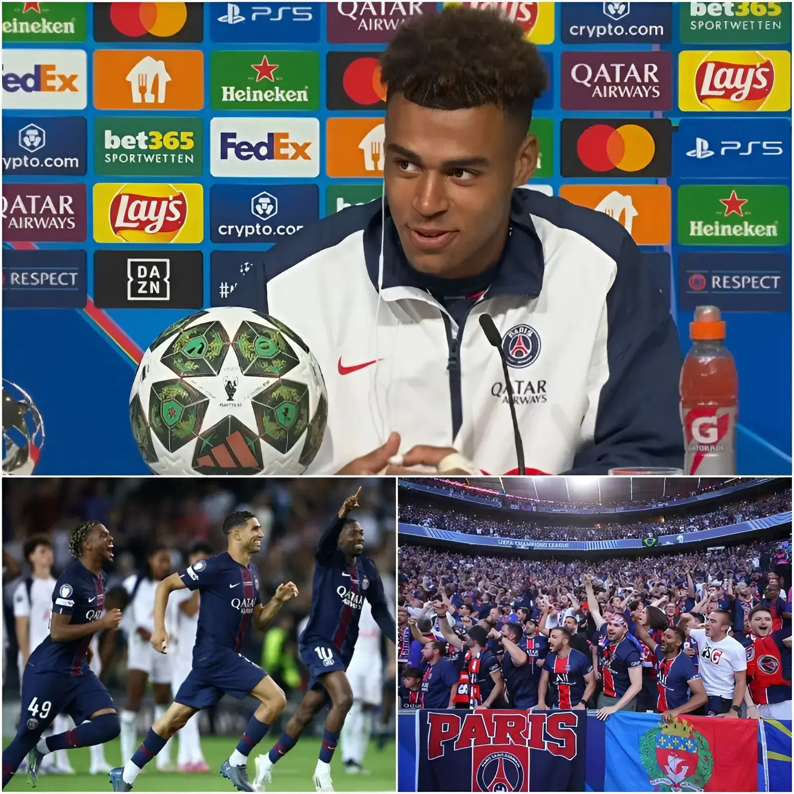 Cover Image for DERNIÈRES NOUVELLES : Doue enthousiasme les fans en envoyant un message fort avant le prochain match contre Tottenham, suscitant l’impatience de tous pour cette confrontation.