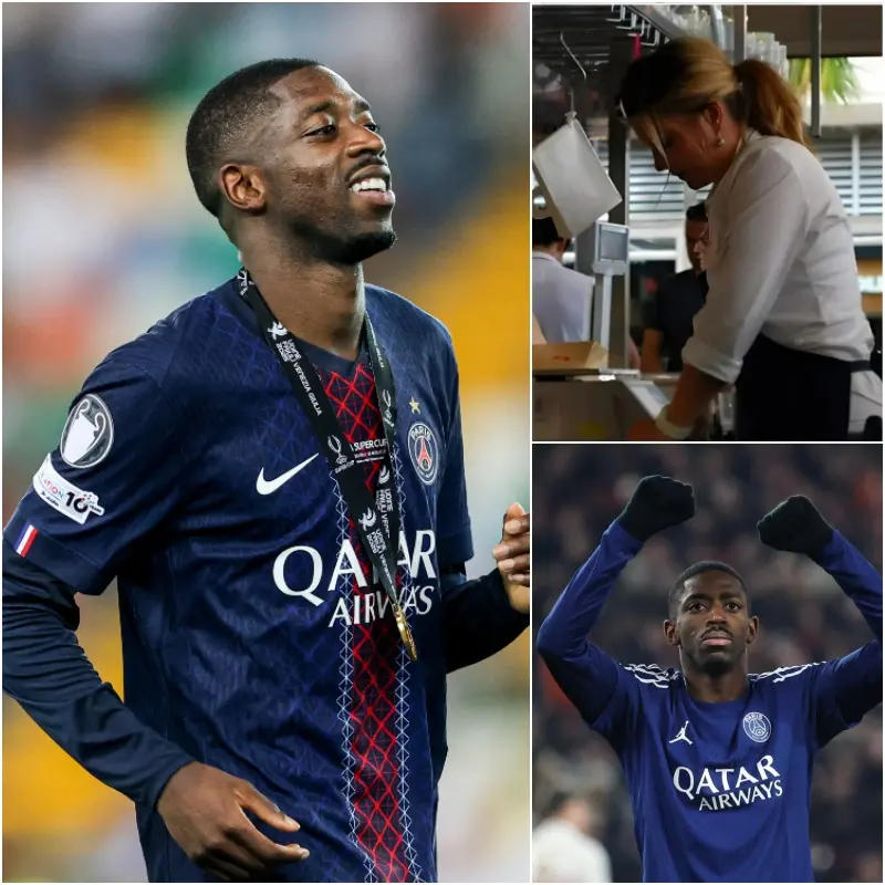 Cover Image for DERNIÈRES NOUVELLES : La star du PSG, Dembélé, est soudainement devenue un « héros silencieux » en apprenant l’histoire d’un étudiant travaillant à temps partiel dans un petit restaurant, contraint de quitter son emploi pour s’occuper de sa mère gravement malade. Sans bruit ni ostentation, Dembélé a simplement souri, payé discrètement l’addition complète et laissé un don significatif, laissant le propriétaire du restaurant et tous les témoins incapables de retenir leurs larmes. Un geste simple mais humain, nous rappelant que la bonté est toujours présente dans la vie quotidienne.
