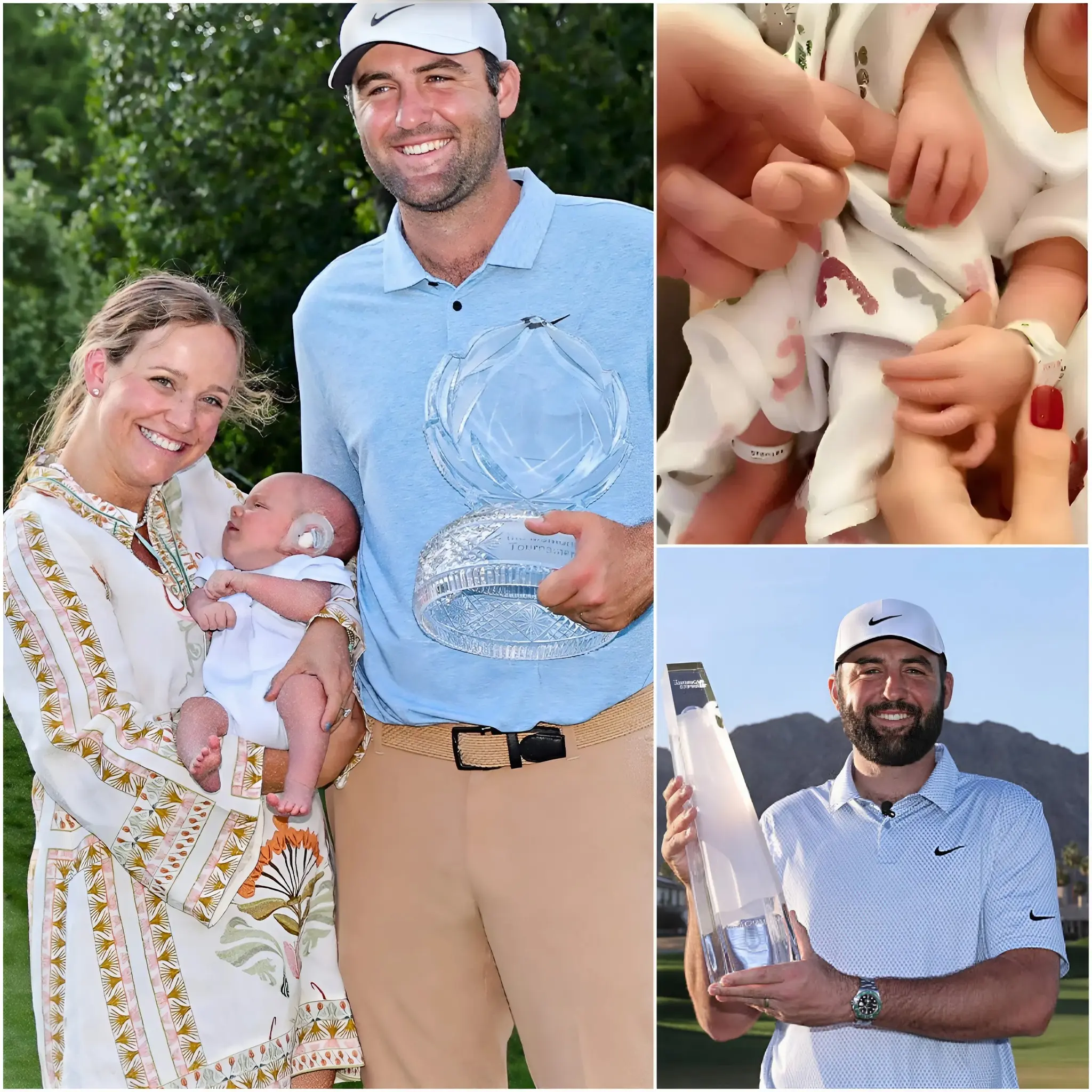 Cover Image for ❤️GOOD NEWS: Scottie Scheffler announced that his wife, Meredith, has happily welcomed their second child following his victory at The American Express, his 20th PGA Tour title. He revealed the baby’s name and gender, and fans worldwide have been quick to send their congratulations!