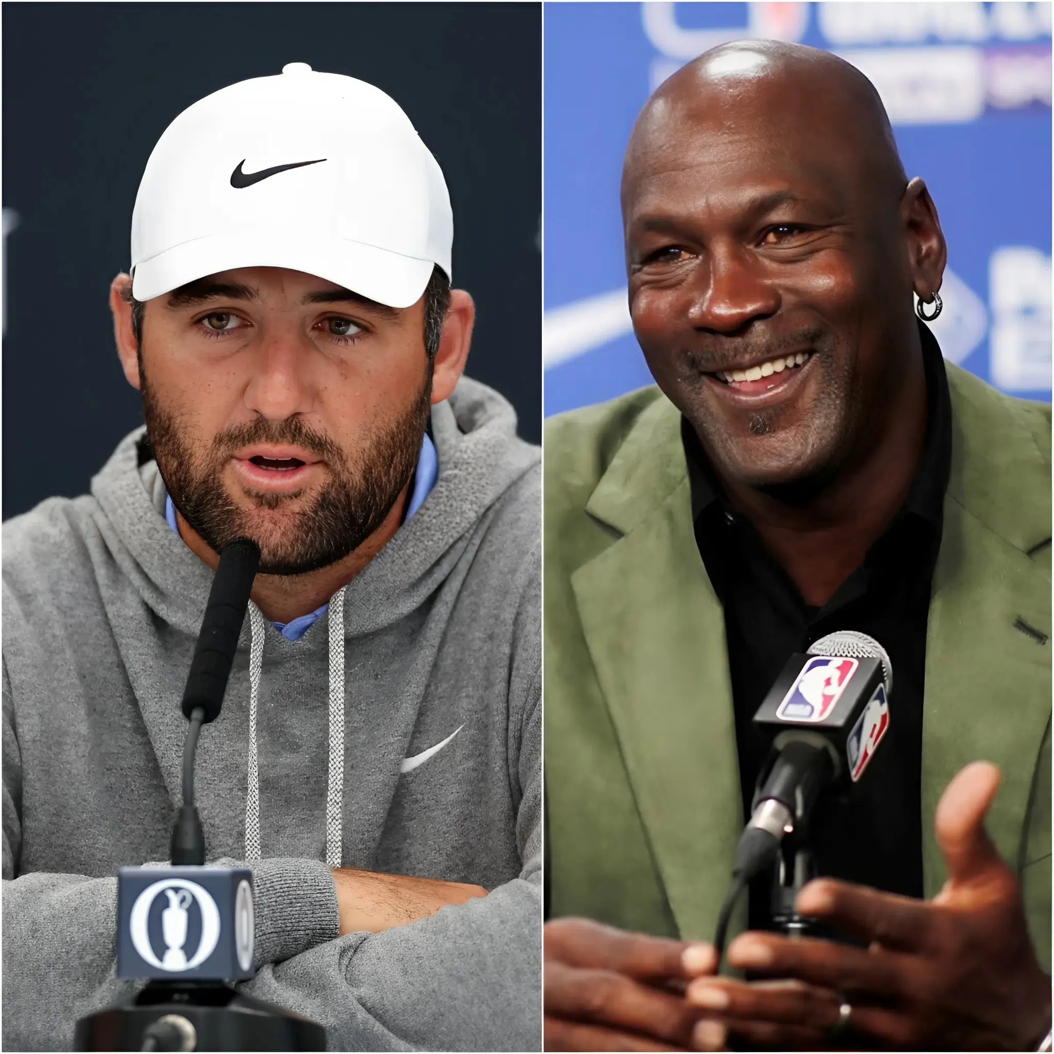 Cover Image for BREAKING NEWS: Michael Jordan is shaking up the sports world with an unexpected announcement: he has signed a $30 million deal with golf star Scottie Scheffler to lead the next era of Air Jordan. The NBA legend has officially selected Scheffler as a global ambassador for the brand’s expansion, in what many outlets are calling one of the boldest alliances in modern sports, seamlessly blending Jordan’s timeless legacy with the global stature of the world’s most dominant golfer. Scheffler’s unexpected response caught Jordan off guard, prompting him to issue an immediate statement publicly affirming his full support for the American golf icon.