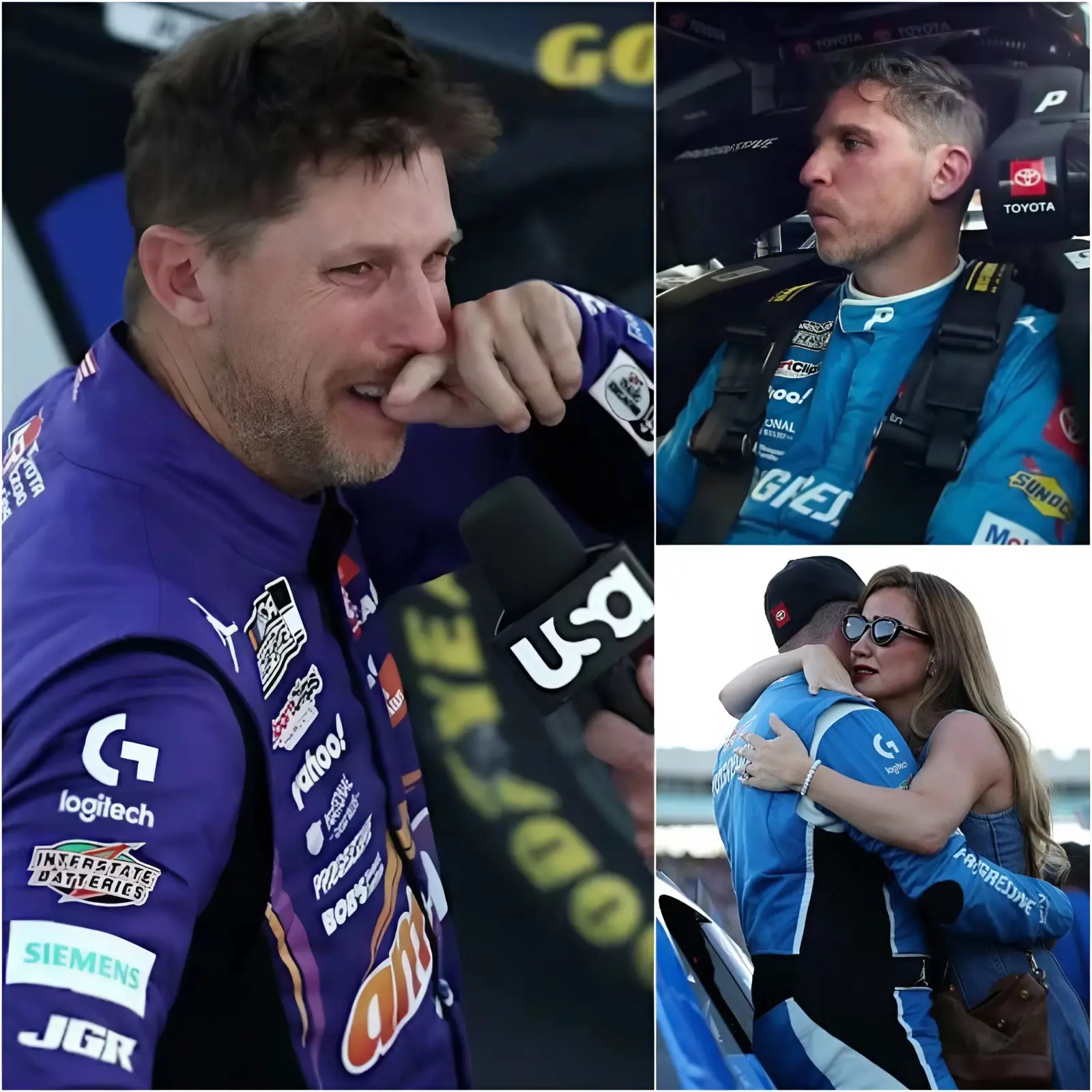 Cover Image for *SAD NEWS: Recently, Denny Hamlin announced that he will not participate in racing at NASCAR 2026 and gave a reason that left fans choked with emotion.