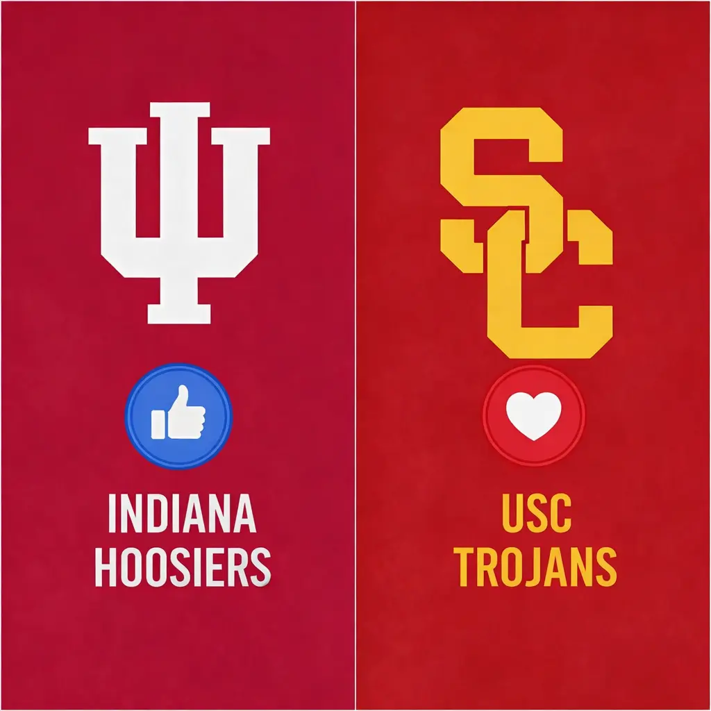 Cover Image for 🚨 TIME UPDATE 🚨 The broadcast schedule for the Indiana Hoosiers vs USC Trojans matchup has officially been moved — here’s what fans need to know! 📅🔥 SEE FULL HERE 👇👇: