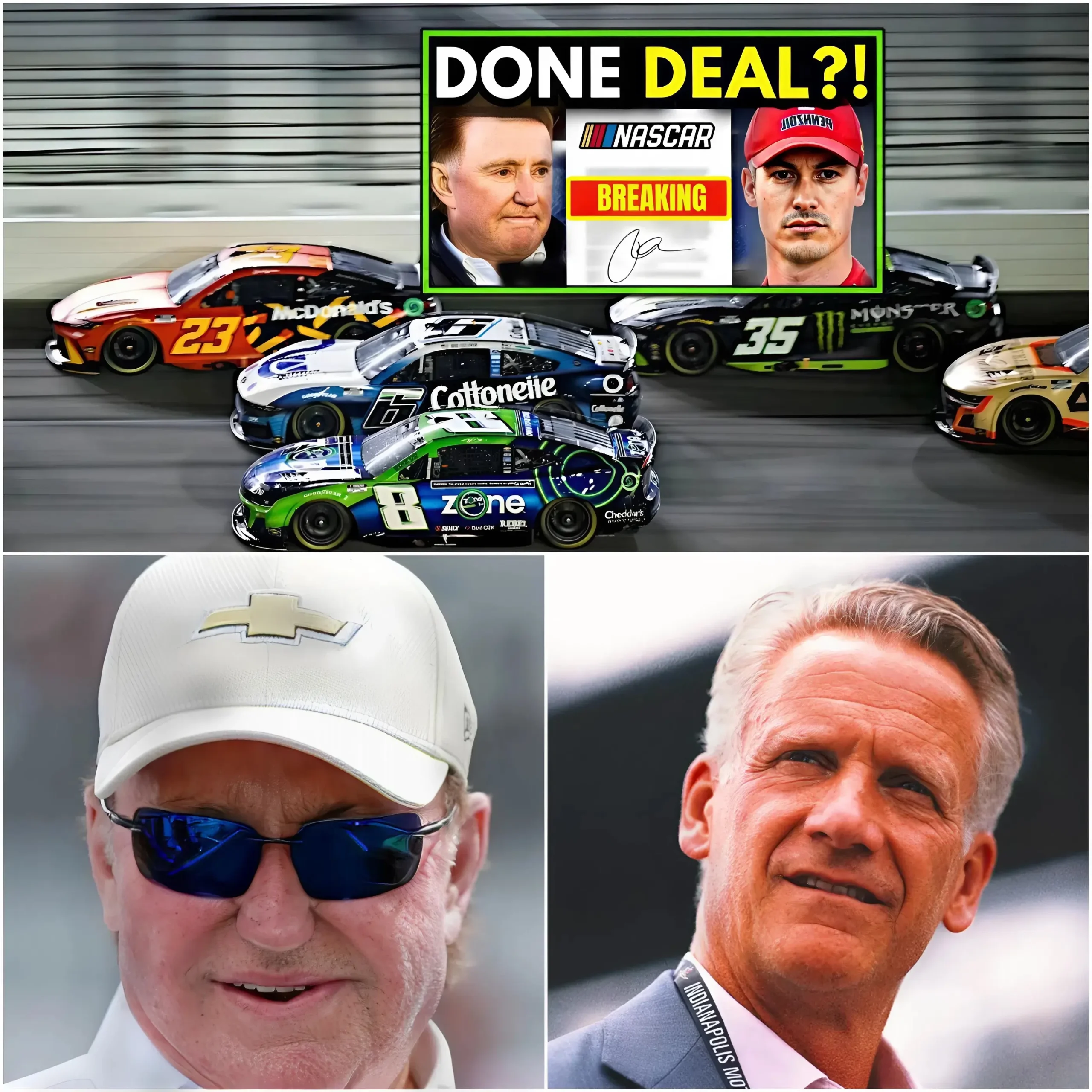 Cover Image for NASCAR SHOCKWARE😨 !!HUGE SHAKE Up At RCR After Secret Revealed!!