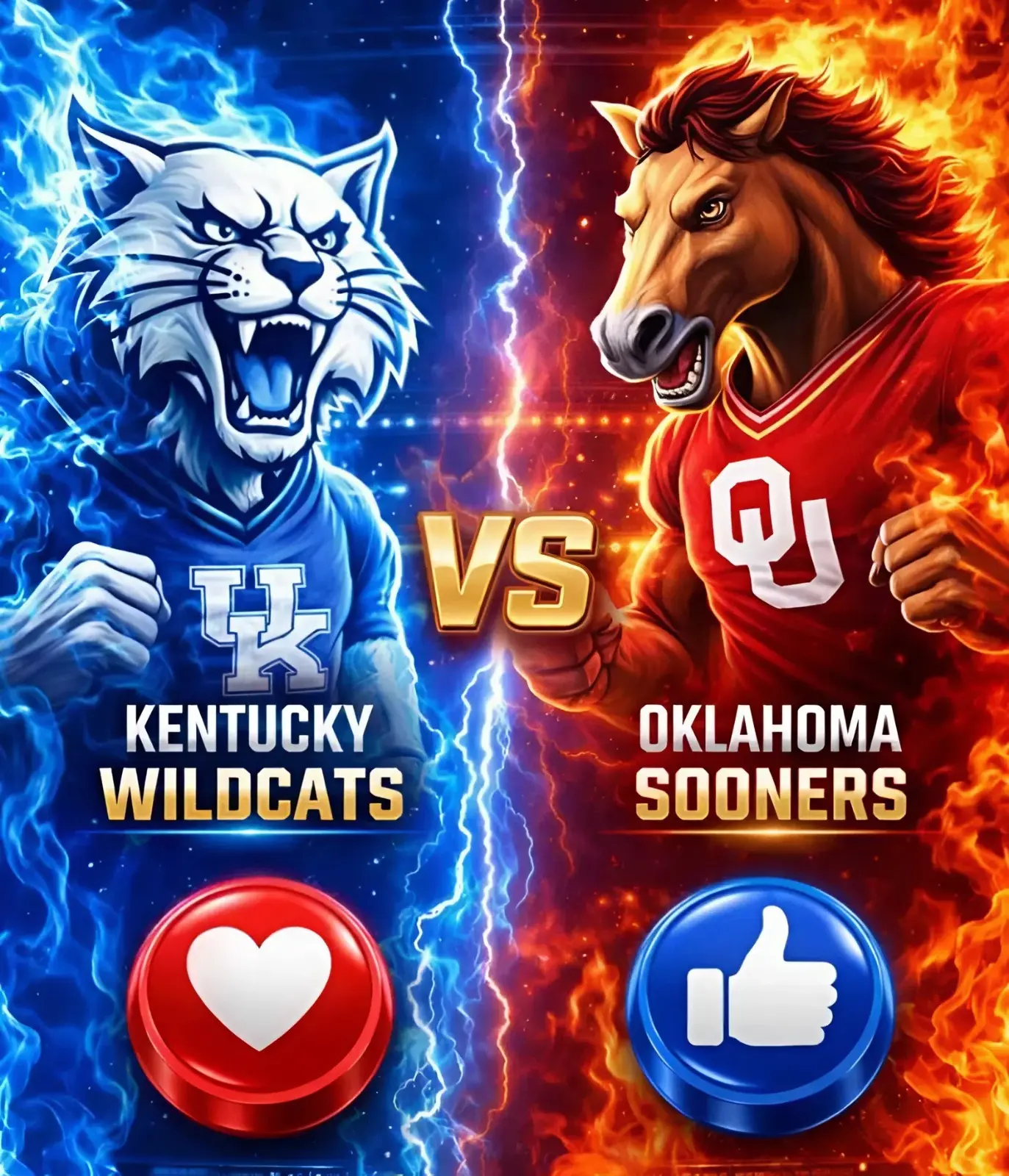 Cover Image for 📅 SCHEDULE UPDATE:  Kentucky Wildcats vs. Oklahoma Sooners — TIME CHANGE NOTICE.