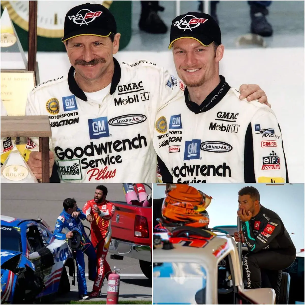 Cover Image for 30 MINUTES AGO🚨: “It’s no longer just an apology…” — Dale Earnhardt Jr. delivered a 15-word stern warning during a meeting aimed directly at NASCAR leadership, demanding Bubba Wallace be removed from the Daytona 500. If this request is rejected, he declared he will withdraw all JR Motorsports from NASCAR starting in 2026 and publicly reveal dark secrets that have been hidden for years, all to protect the honor of his father — the legendary Dale Earnhardt Sr.👇👇👇