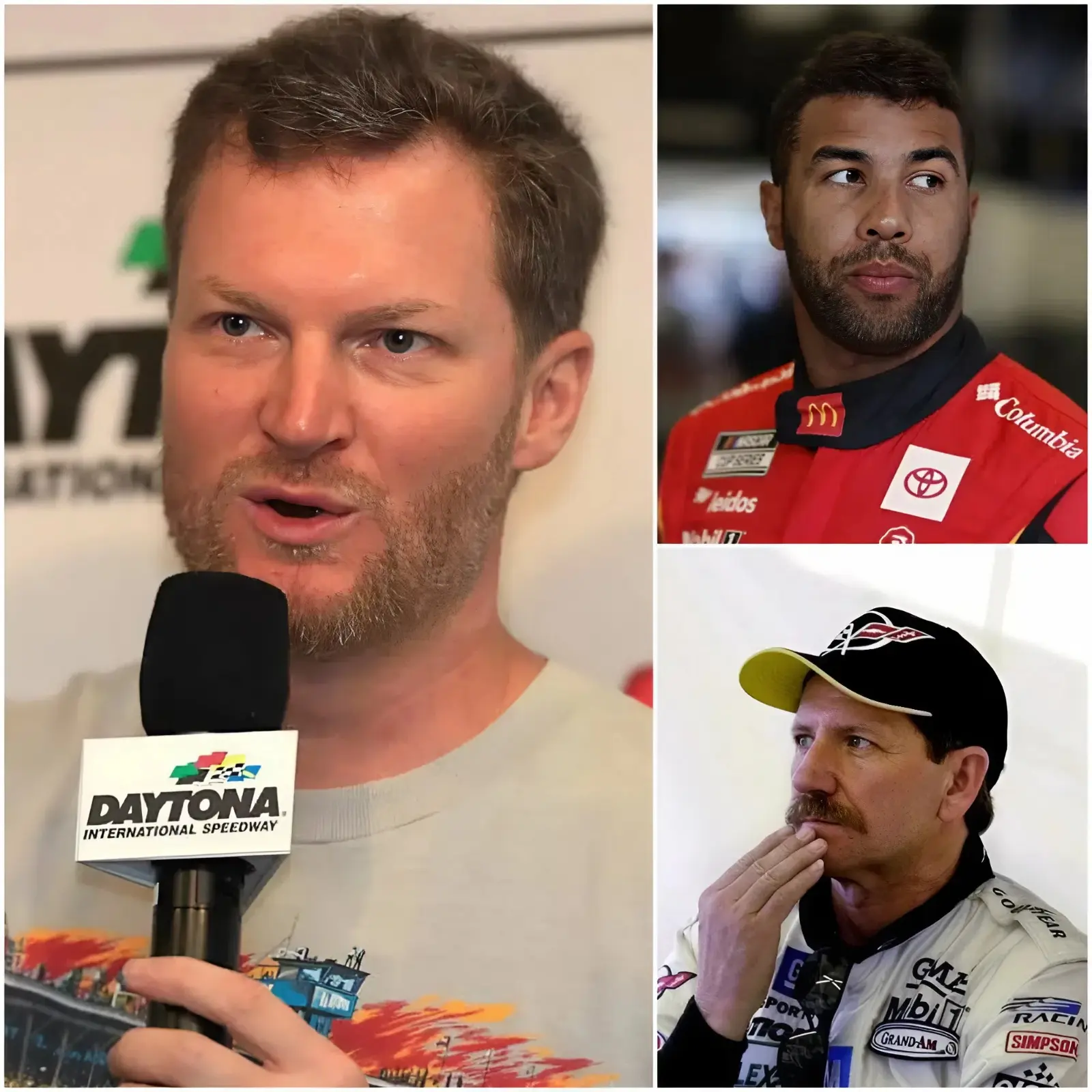 Cover Image for 🔥 🏁 “Never bring my father into this, you ARROGANT KID.” — Dale Earnhardt Jr. has officially broken his silence and issued a shocking ultimatum to NASCAR: Bubba Wallace must publicly apologize for his disrespectful remarks about Dale Earnhardt Sr. — or JR Motorsports will completely withdraw from NASCAR starting with the 2026 season. According to insider sources, Jr. was furious after hearing the controversial comments circulating around the paddock. Within just a few hours, the atmosphere across NASCAR shifted from tense to outright chaos. Teams rushed into closed-door meetings, phones rang nonstop, and league executives were forced into urgent emergency discussions.