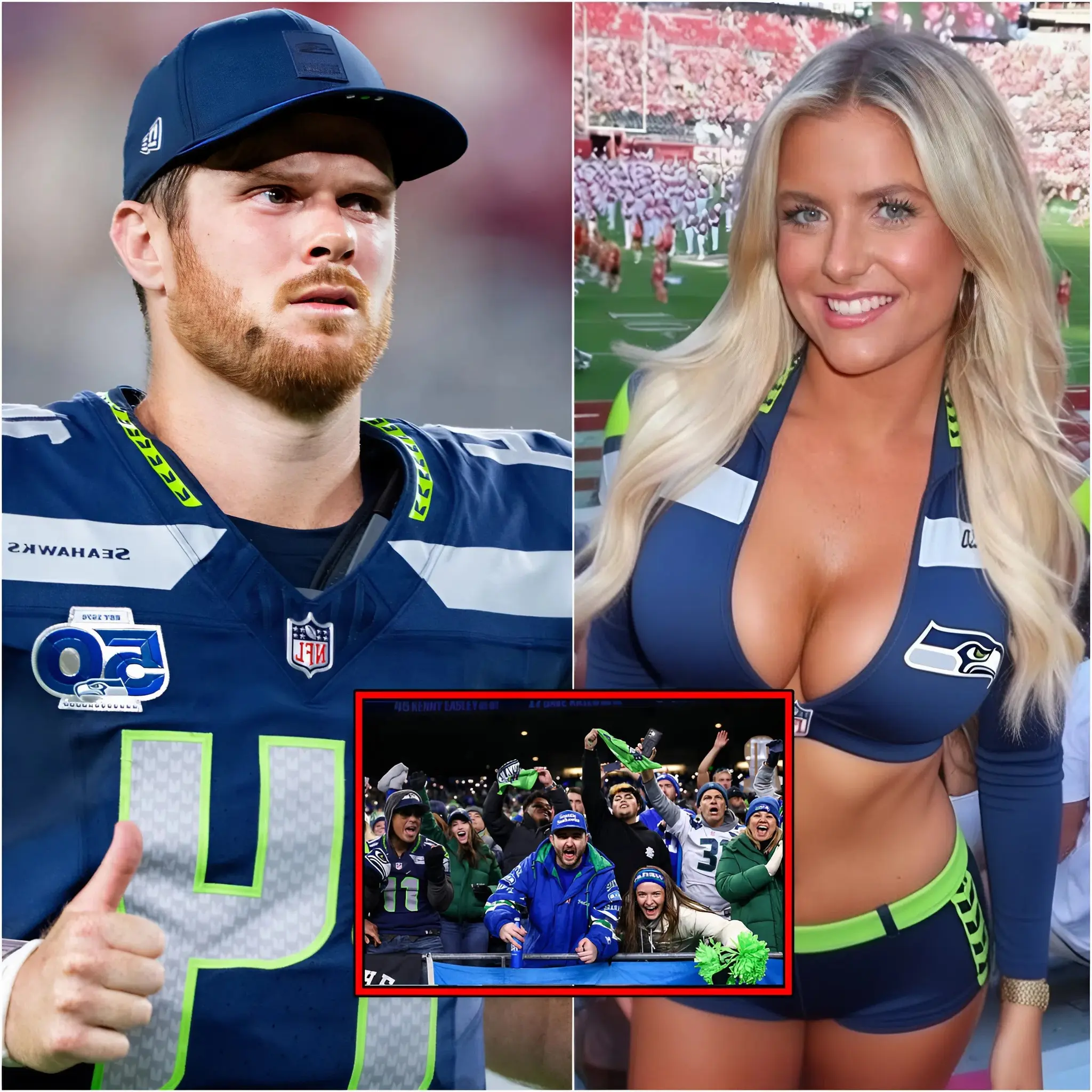 Cover Image for 😍Moments ago, a passionate fan of the Seattle Seahawks, known for her social media presence, sparked a massive buzz online when she confidently promised to post a “bare-skinned” photo if her team triumphed over the New England Patriots in the upcoming Super Bowl LX at Levi’s Stadium. Her bold statement quickly caught the attention of both Seahawks and Patriots fans, leaving everyone eager to learn more about her. Details…👇👇
