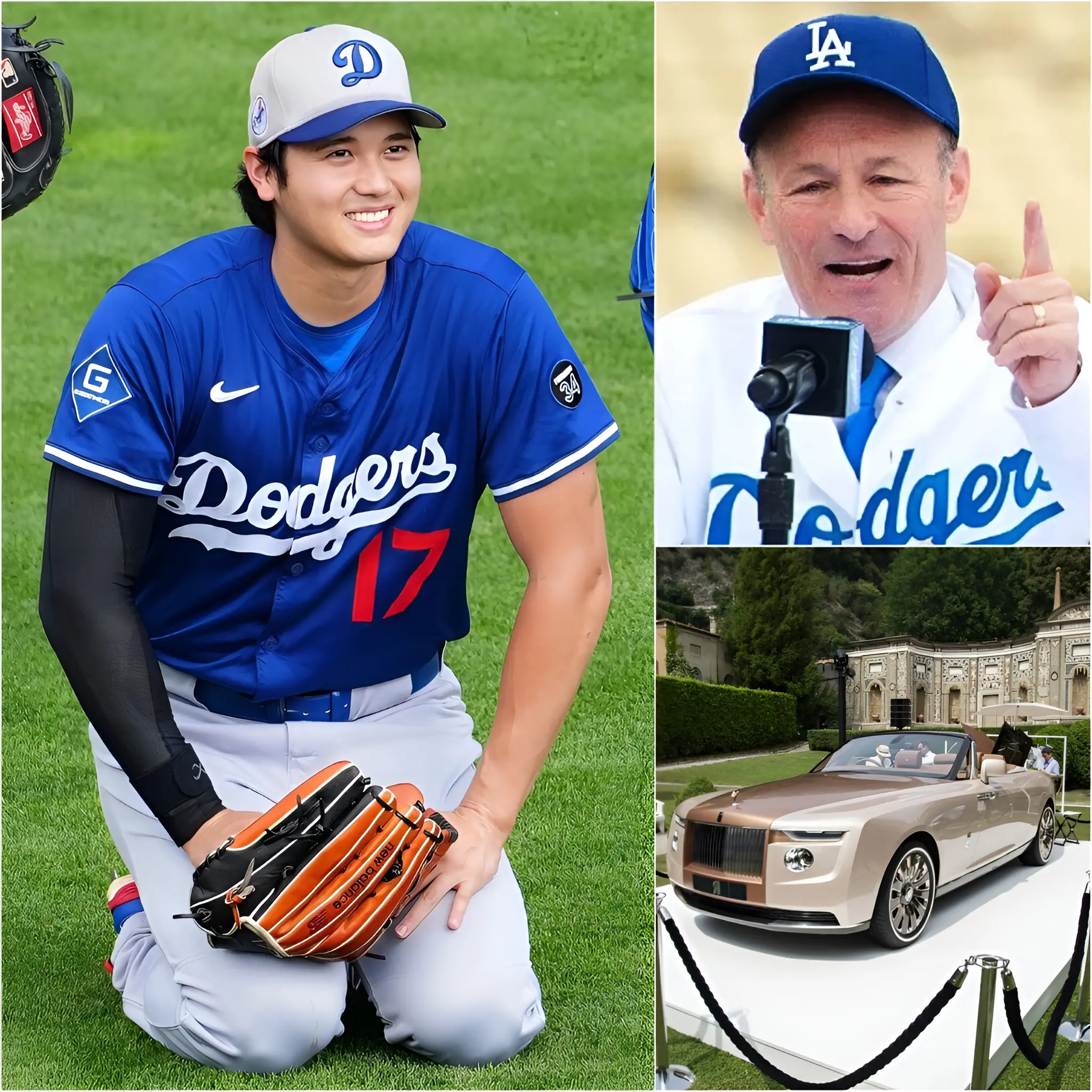 Cover Image for BREAKING NEWS! After a brilliant year and remarkable achievements on the baseball field, the CEO of the Dodgers reportedly decided to give superstar Shohei Ohtani a Rolls-Royce Boat Tail – a car dubbed the most expensive in the world – as an incentive for his long-term commitment to the team. However, Ohtani immediately refused this extravagant gift and chose to donate its entire value, emotionally sharing: “I have witnessed too many children still suffering from poverty; their circumstances bring tears to my eyes. Therefore, I want to use this money to help them have a better life.” And the story doesn’t end there – Ohtani also secretly prepared a special and meaningful gift specifically for children in Japan.