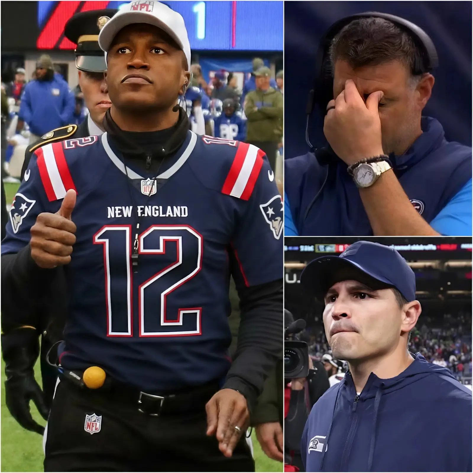 Cover Image for HOT NEWS: The NFL has just announced that it has changed the officiating crew for Super Bowl LX, the championship game between the New England Patriots and the Seattle Seahawks, after a secret text message between referee Shawn Smith and the New England Patriots’ head coach was leaked. This could be the biggest scandal in NFL history.