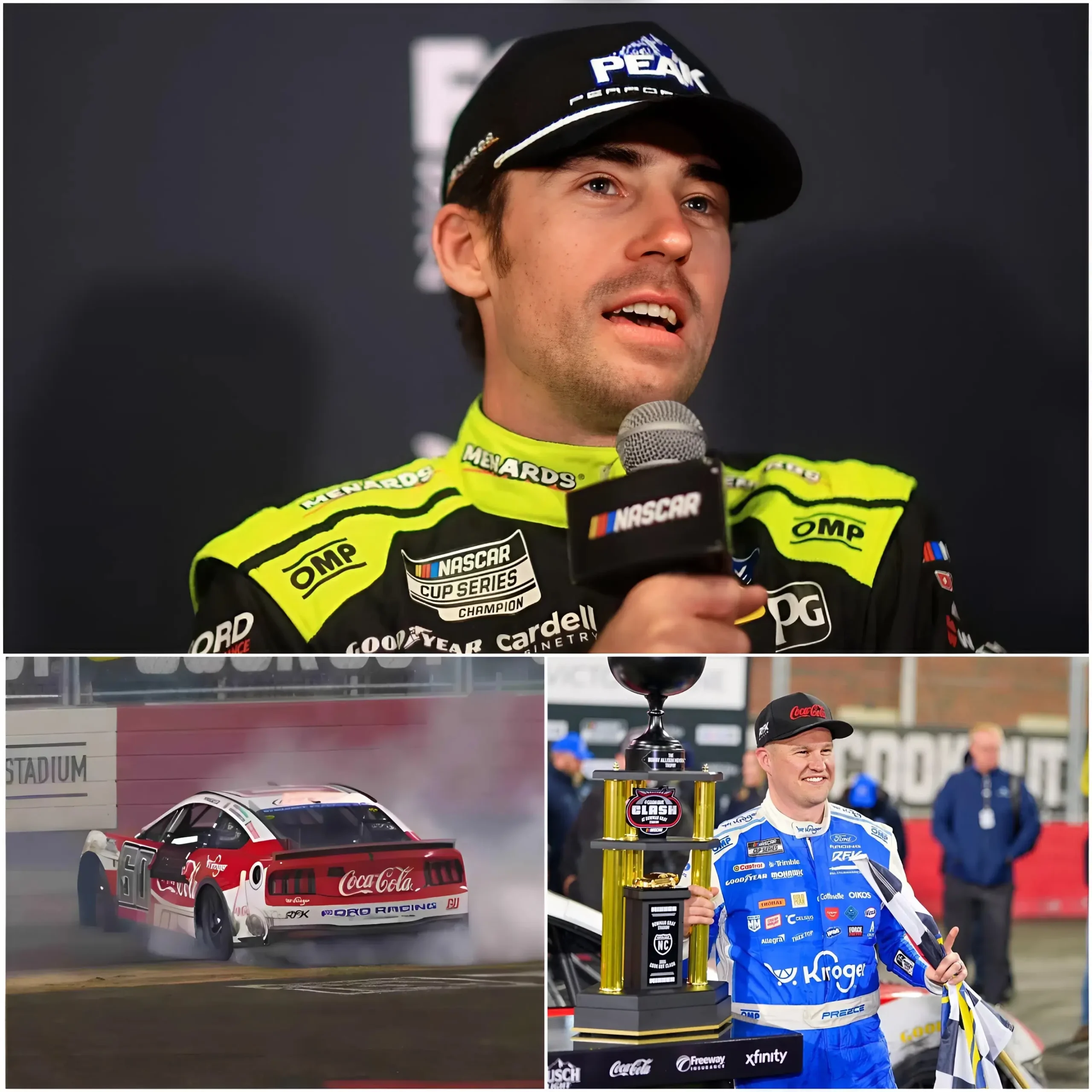Cover Image for 🚨 “HE CHEATED!” Ryan Blaney accused Ryan Preece of using illegal technology on his race car and suspected him of doping at Bowman Gray Stadium in 2026. NASCAR quickly launched an urgent investigation and the results were surprising… 👇
