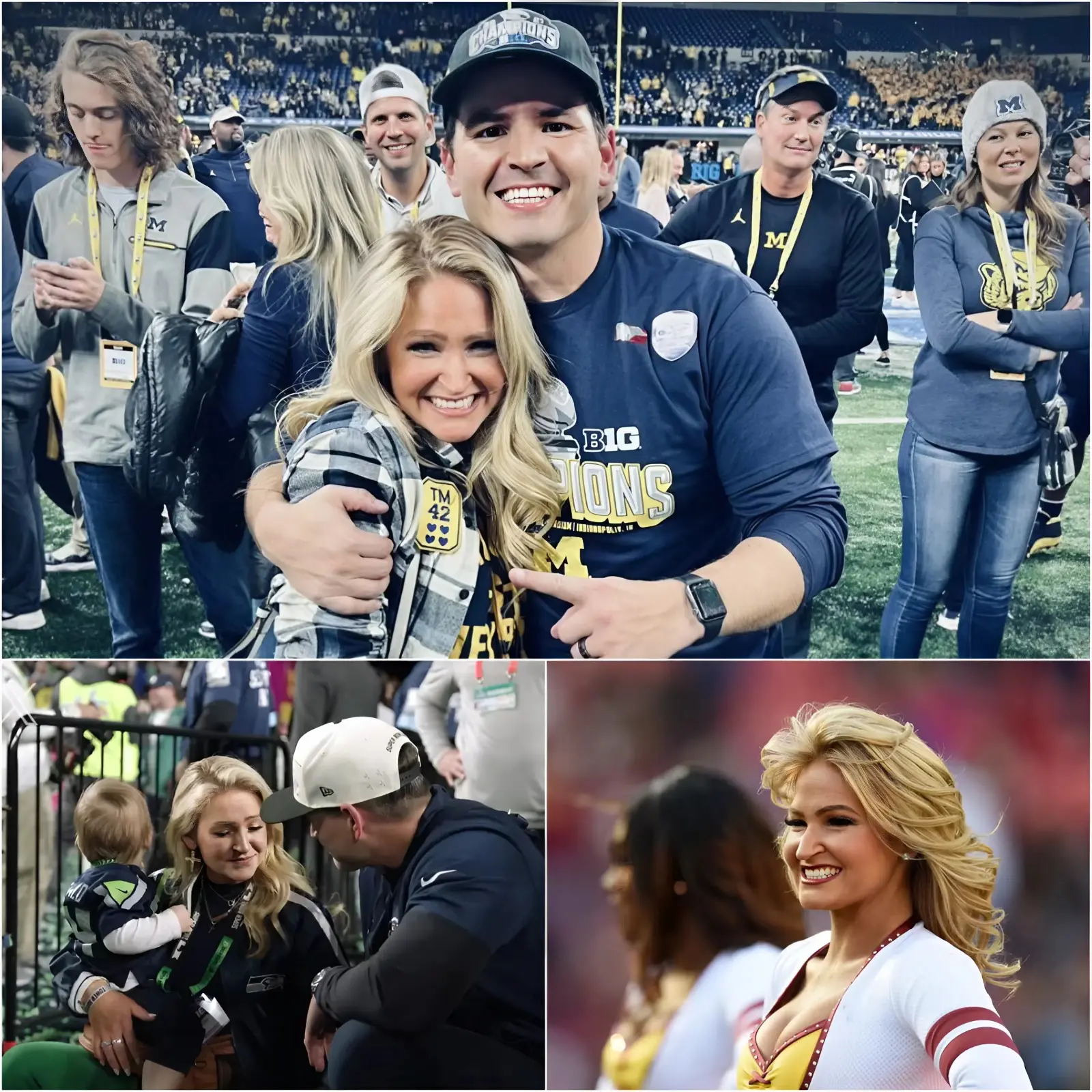 Cover Image for 🔥 30 MINUTES AGO 🔥: “Thank you for believing in my husband,” Stephanie Macdonald wrote following the Seattle Seahawks’ commanding 29–13 victory over the New England Patriots. She highlighted the immense pressure Coach Mike Macdonald faced — leading the team, managing sky-high expectations, and honoring the proud legacy of the Seahawks.