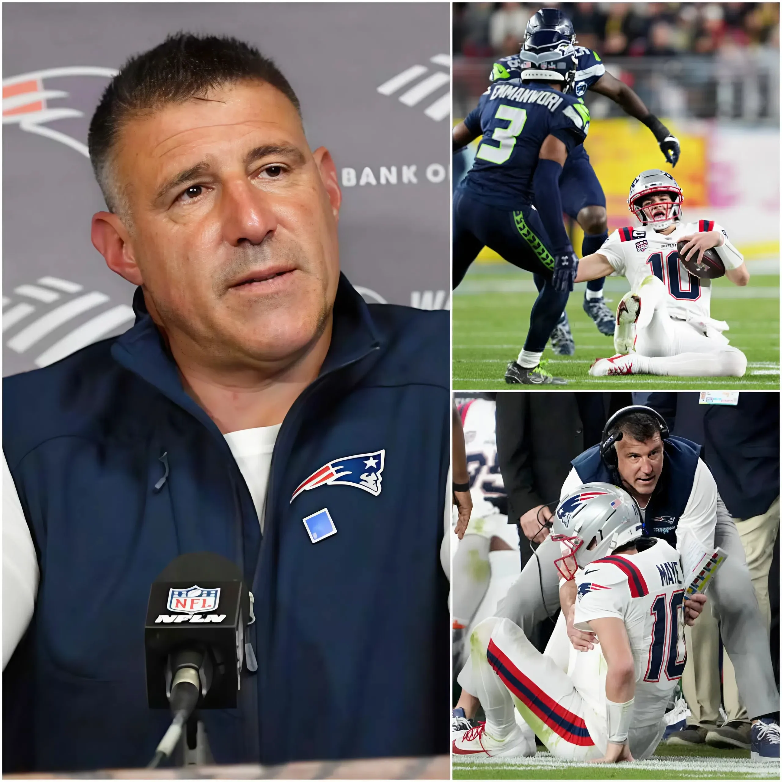 Cover Image for “Sorry, if you’re not a true fan, please leave.” After the New England Patriots were defeated 29–13 by the Seattle Seahawks in Super Bowl LX, officially closing the curtain on the 2025/26 season, head coach Mike Vrabel delivered a firm and emotional message directed straight at Patriots fans — one that left no doubt about where he stands with his team. “Anyone who truly supports the Patriots understands how much these guys poured into this season,” Vrabel said. “Real fans don’t disappear when things fall apart. They stand taller, stand behind their players, and stay connected — especially after a loss like this.” Vrabel didn’t stop there. He emphasized that singling out individuals for blame was unacceptable, forcefully defending the locker room and rejecting criticism that, in his words, “doesn’t understand what this team represents…” Full story below 👇👇👇