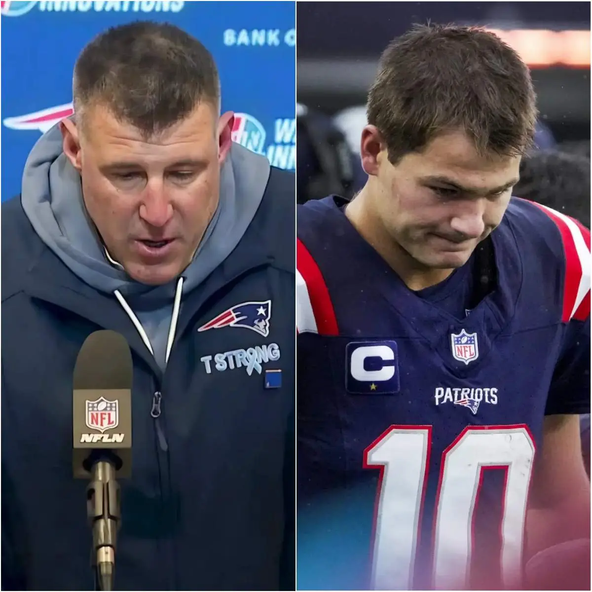 Cover Image for SAD NEWS: At Foxborough, just 30 minutes ago, New England Patriots head coach Mike Vrabel stunned fans with an emotional statement about the young quarterback Drake Maye, who is currently…READ THE FULL STORY BELOW 👇👇