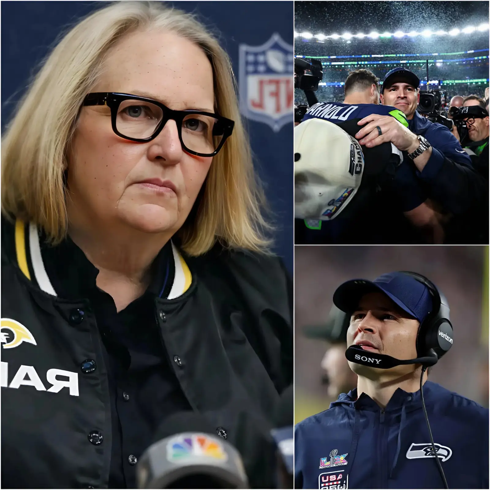 Cover Image for 🏈 BREAKING NEWS: A closed-door meeting lasting more than an hour between the Seattle Seahawks’ front office and coaching staff, held just three day after their decisive championship victory in the Super Bowl 2025, has officially concluded. Seattle Seahawks owner and CEO Jody Allen personally announced that HEAD COACH Mike Macdonald WILL…