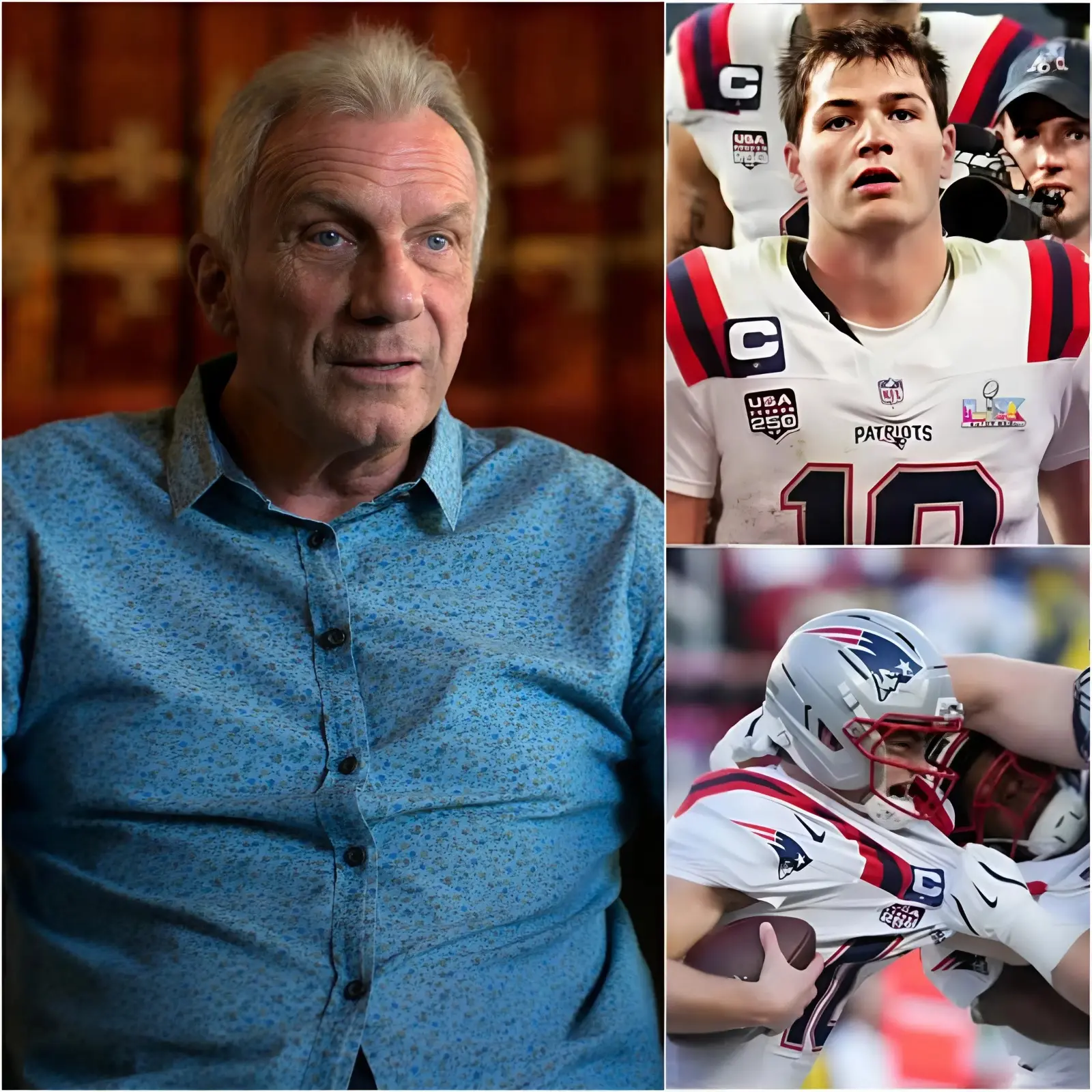 Cover Image for JUST 10 MINUTES AGO: NFL legend Joe Montana finally broke his silence — and his words sent a powerful message across the league. In a passionate statement, Montana came to the defense of New England Patriots quarterback Drake Maye following the team’s shocking loss in Super Bowl LX, calling the criticism aimed at the young quarterback “a crime against football.” “What’s happening to him is a blatant betrayal of the entire sport,” Montana said. “How can anyone be so cruel?” Montana emphasized that Maye is only 23 years old and had given everything he had throughout the season. He pointed out that Maye helped lift the Patriots from the depths of the league to the top of the AFC, guiding them all the way to the Super Bowl while laying the foundation for the franchise’s future.