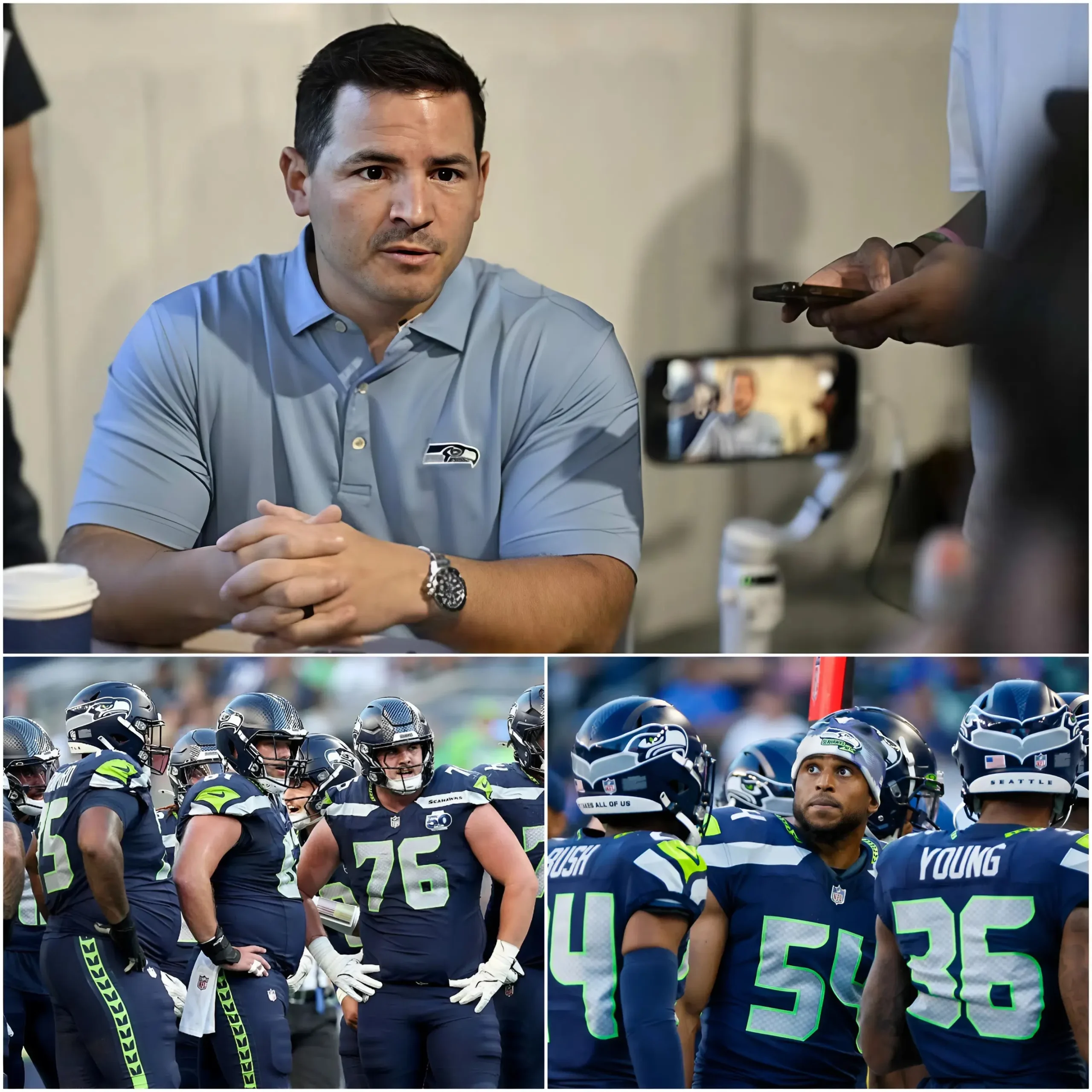 Cover Image for TRANSFER NEWS: After a three-hour meeting, the management of the Seattle Seahawks agreed on the decision to REMOVE two current players from the roster. According to internal sources, head coach Mike Macdonald personally pointed out the issues these two players had caused. Those problems reportedly created significant frustration among their teammates and ultimately led to the decision made today.