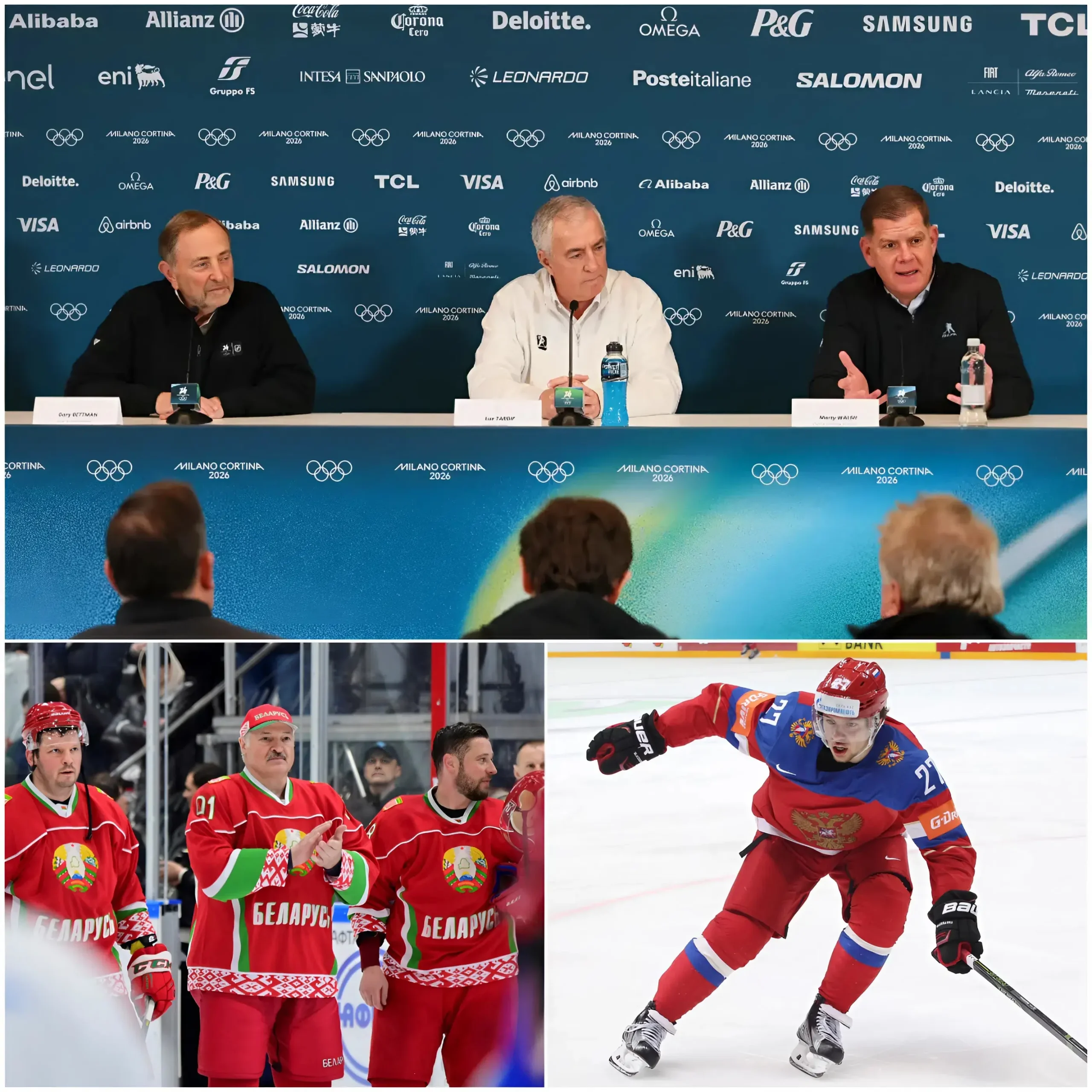 Cover Image for “As soon as possible”: The promise to bring Russia and Belarus back to the ice is shaking the hockey world.