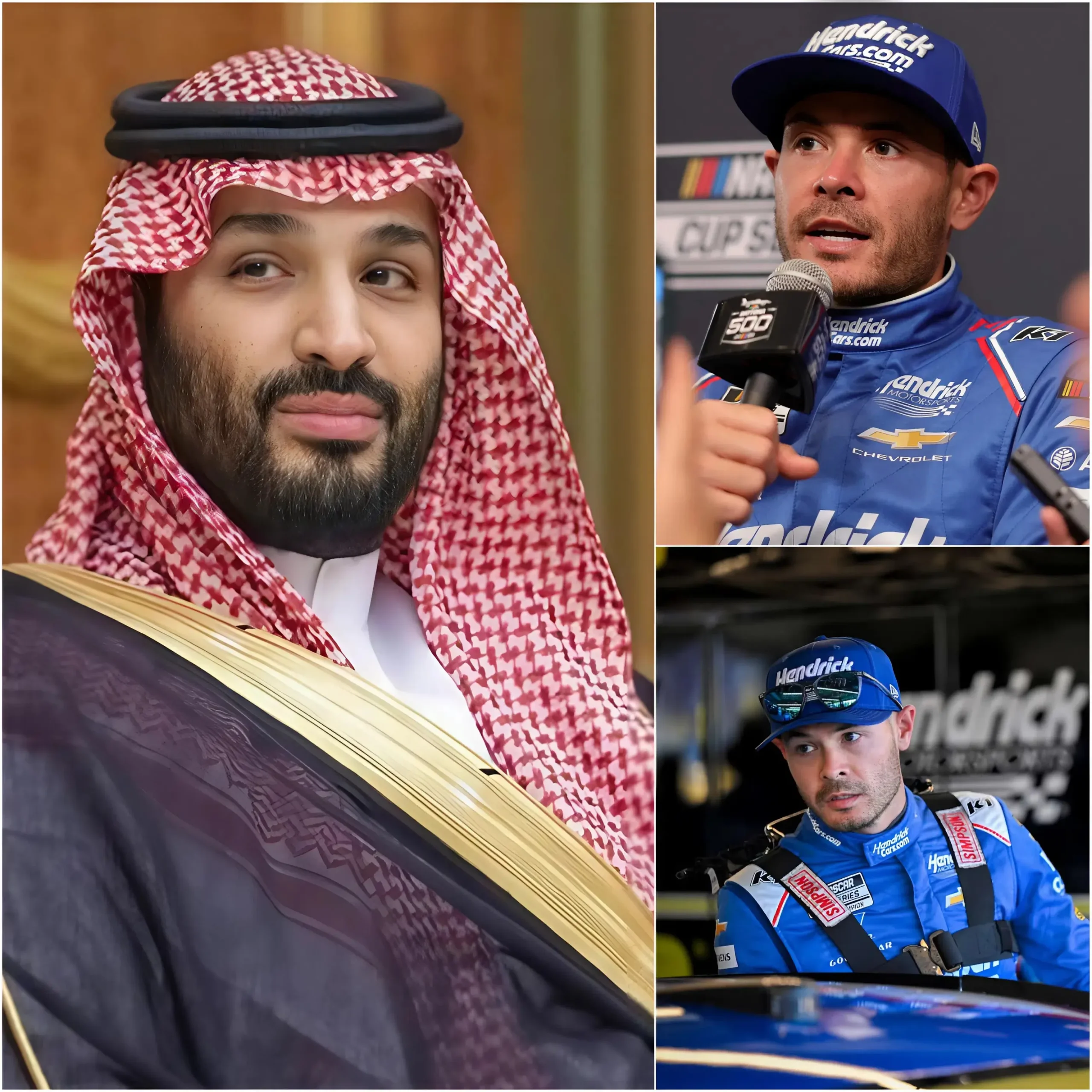 Cover Image for 🚨BREAKING NEWS: Kyle Larson just received an unexpected offer from the Public Investment Fund (PIF) of Saudi Arabia, the massive national investment fund that is “dominating” global sports. The offer is to fund Larson’s entire 2026 NASCAR season with a record-breaking $500 million contract, the largest in racing history and surpassing any contract ever signed by top drivers worldwide. It’s not just cash: PIF promises to cover all expenses—travel, training, healthcare—and even build a “Larson Academy” in Riyadh, equipped with artificial intelligence technology to monitor health. Larson will wear the PIF logo on his car and participate in the “Saudi Racing Revolution” campaign, a new series of races in the Middle East that will directly compete with NASCAR. If Larson wins another championship in 2026, he will receive an additional $100 million and shares in PIF’s oil company. But the real drama unfolds when the contract details are leaked…